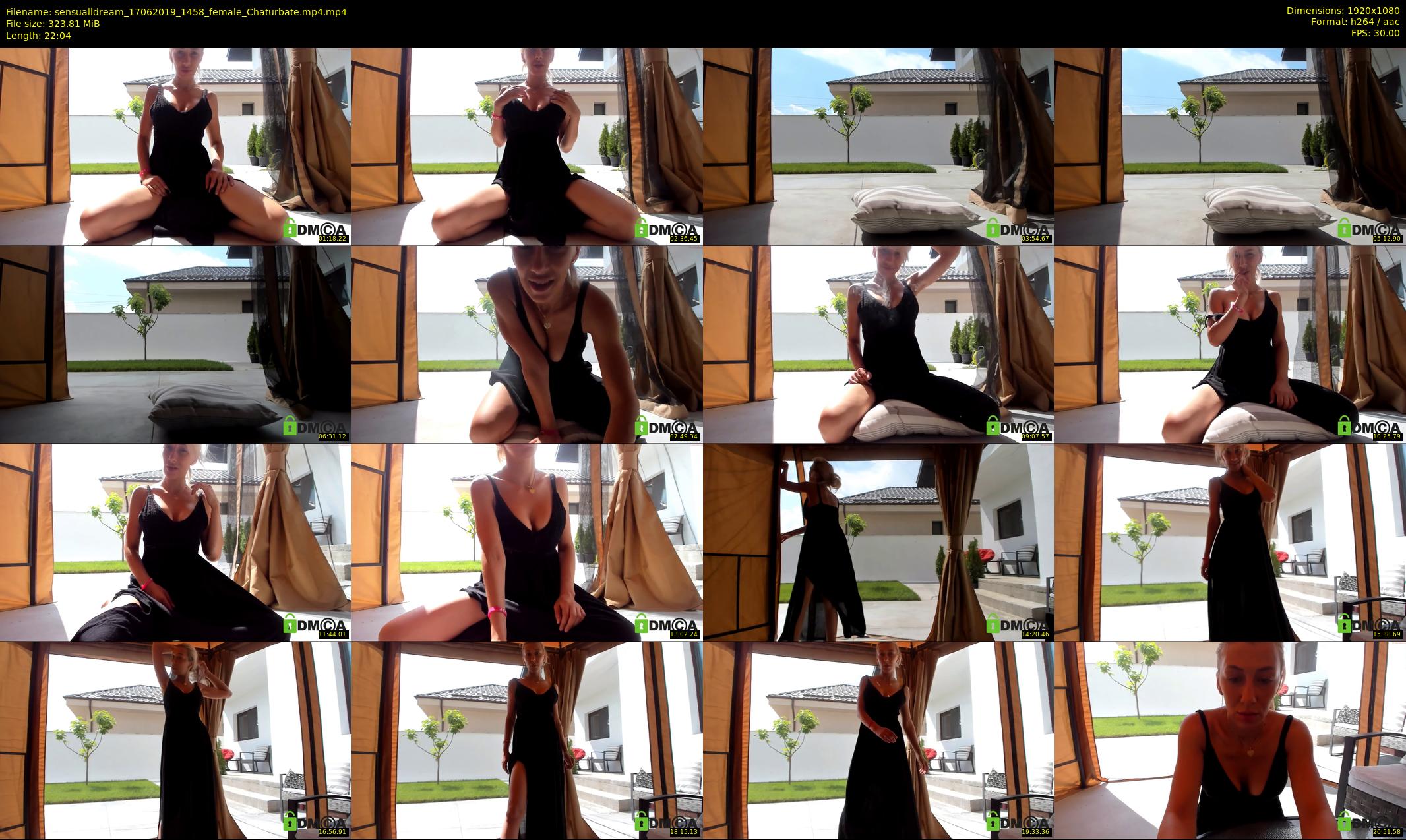 sensualldream — 23 minute Chaturbate female cam show recording, 1080p, Jun 17, 2019
