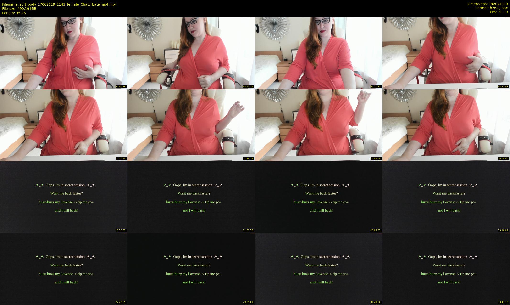 soft_body — 36 minute Chaturbate female cam show recording, 1080p, Jun 17, 2019