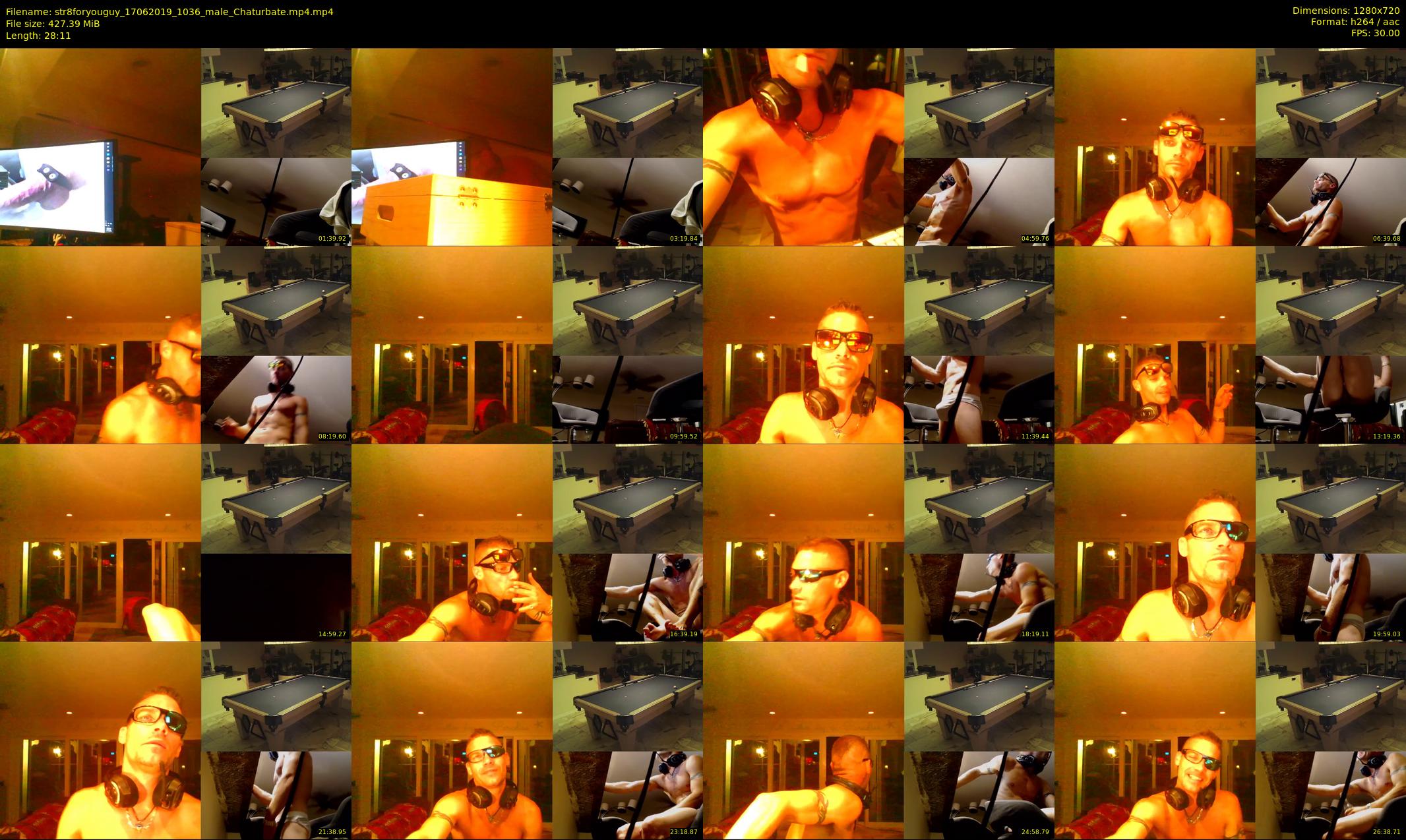 str8foryouguy — 29 minute Chaturbate male cam show recording, 720p, Jun 17, 2019