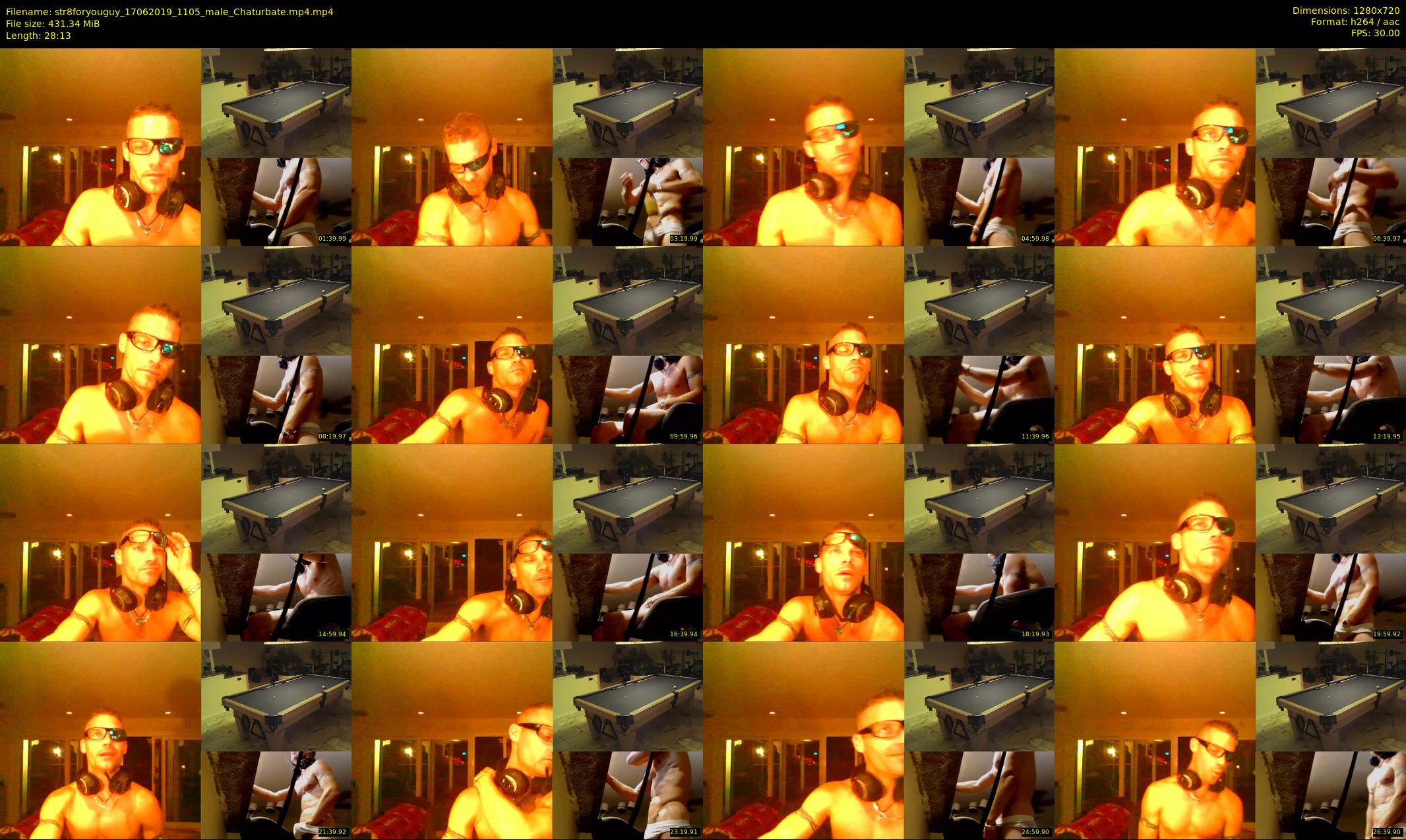 str8foryouguy — 29 minute Chaturbate male cam show recording, 720p, Jun 17, 2019