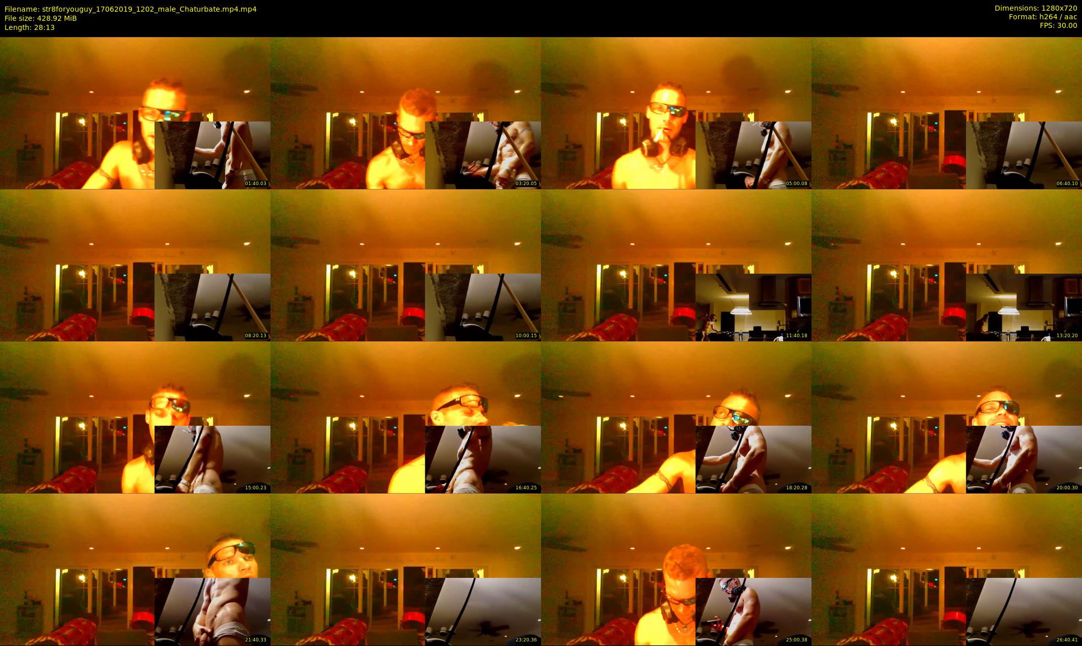str8foryouguy — 29 minute Chaturbate male cam show recording, 720p, Jun 17, 2019