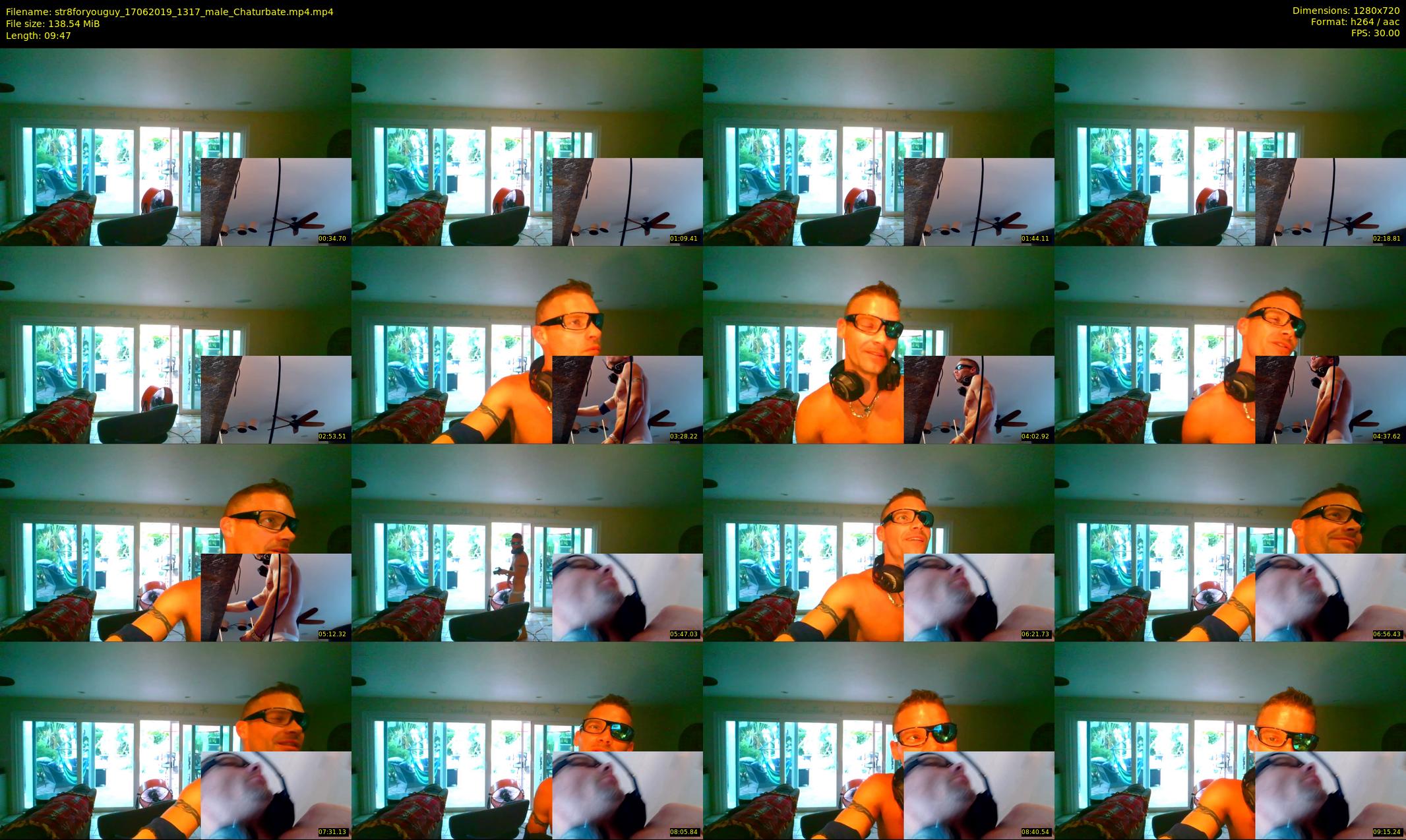str8foryouguy — 10 minute Chaturbate male cam show recording, 720p, Jun 17, 2019