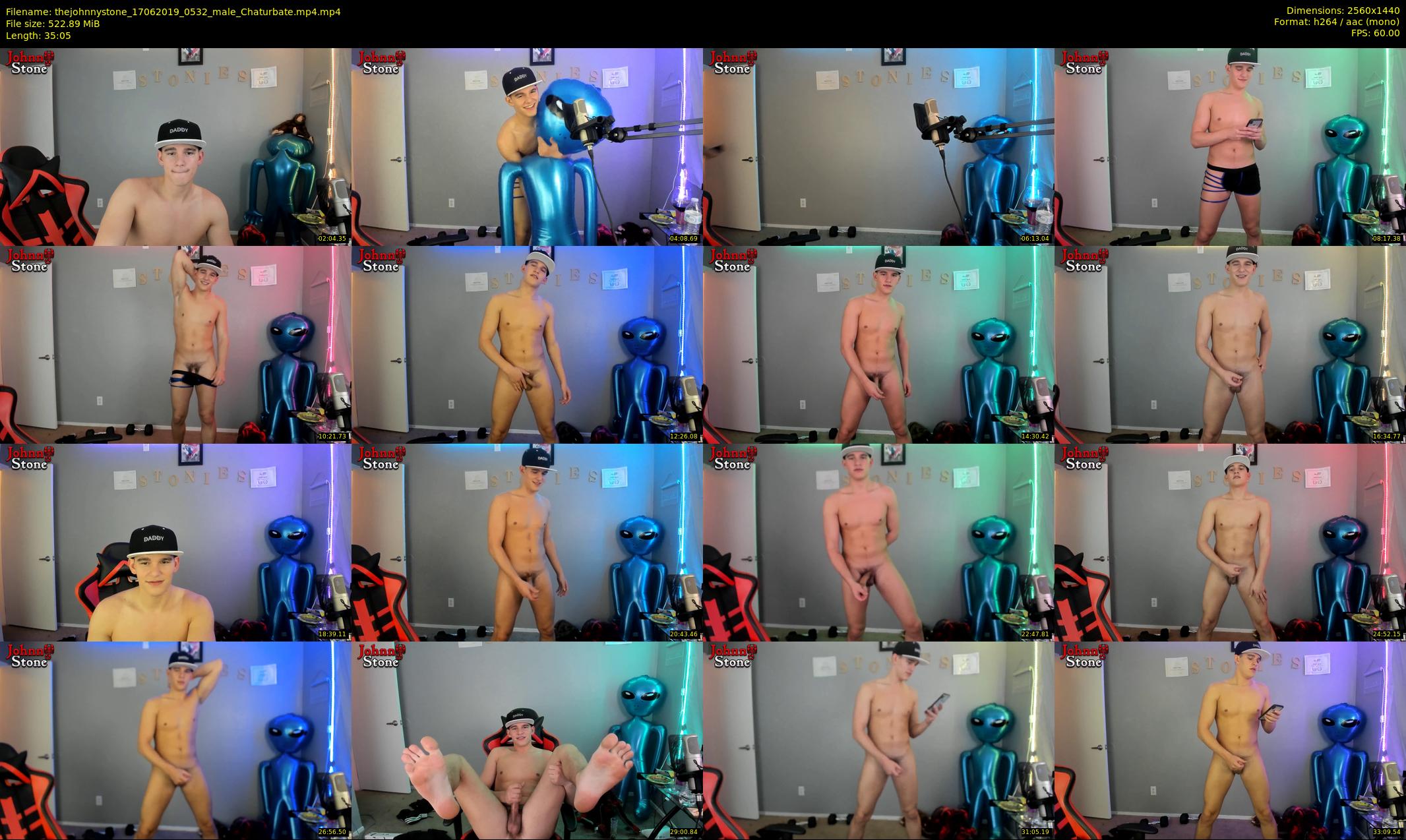 thejohnnystone — 36 minute Chaturbate male cam show recording, 1080p, Jun 17, 2019
