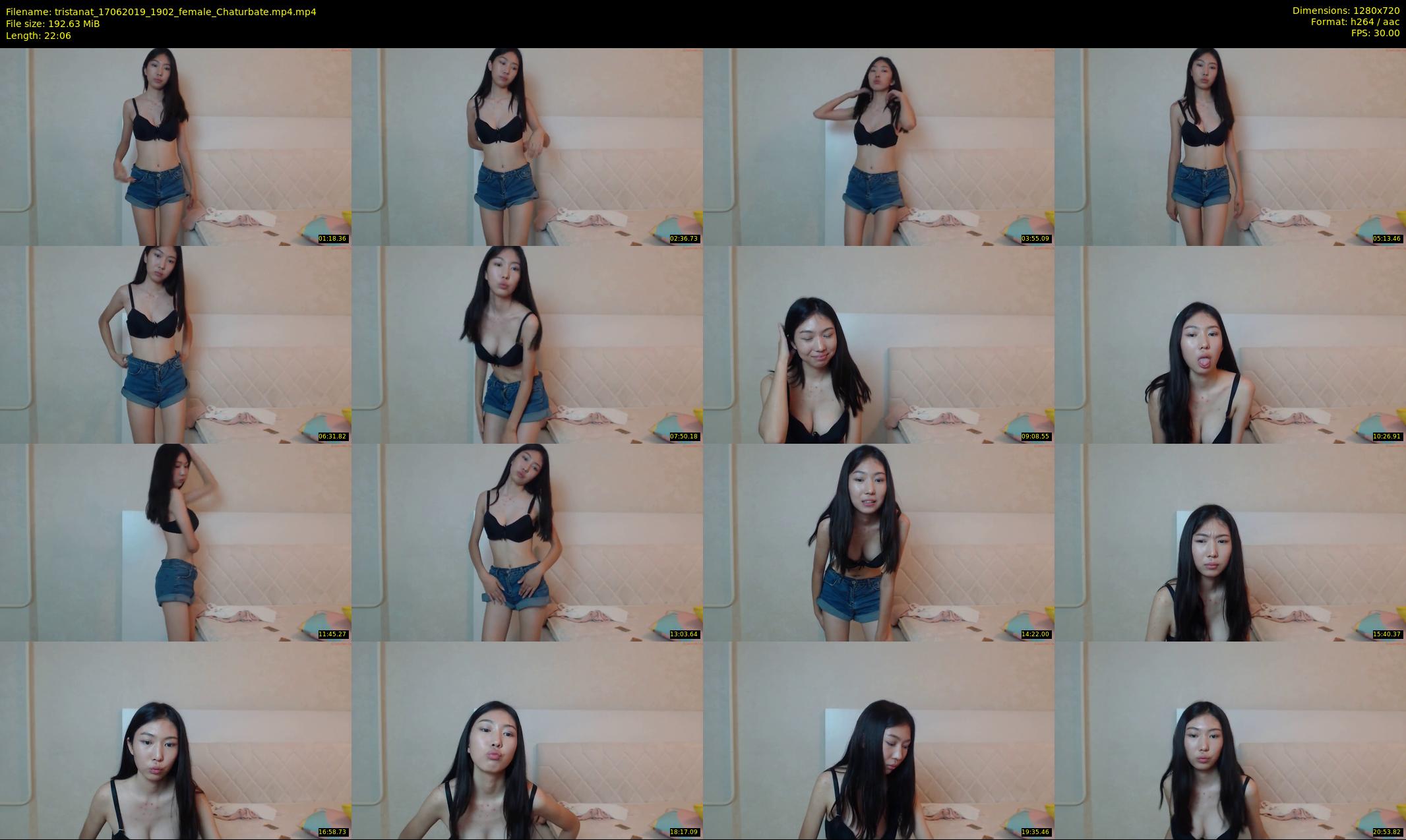 tristanat — 23 minute Chaturbate female cam show recording, 720p, Jun 17, 2019