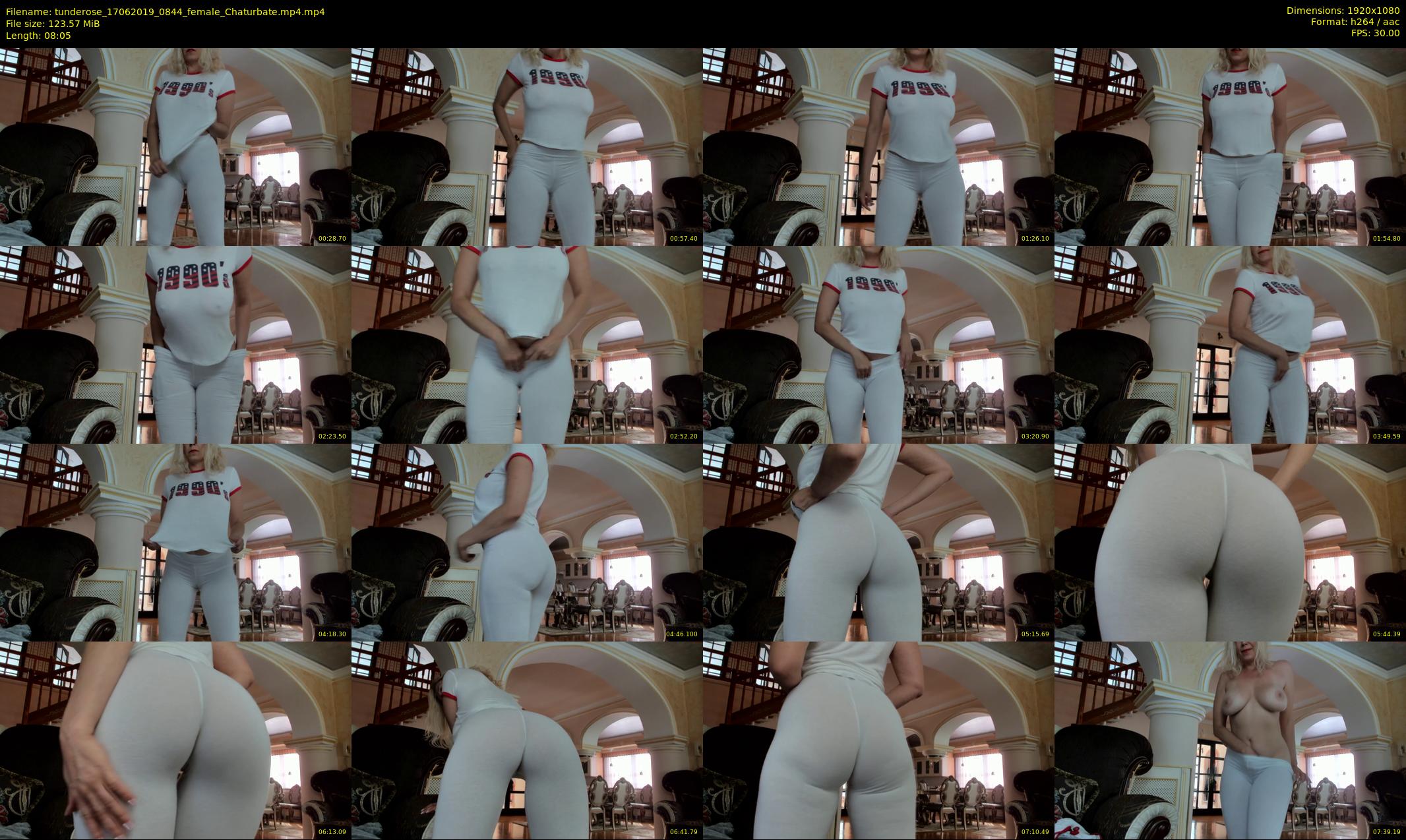 tunderose — 9 minute Chaturbate female cam show recording, 1080p, Jun 17, 2019