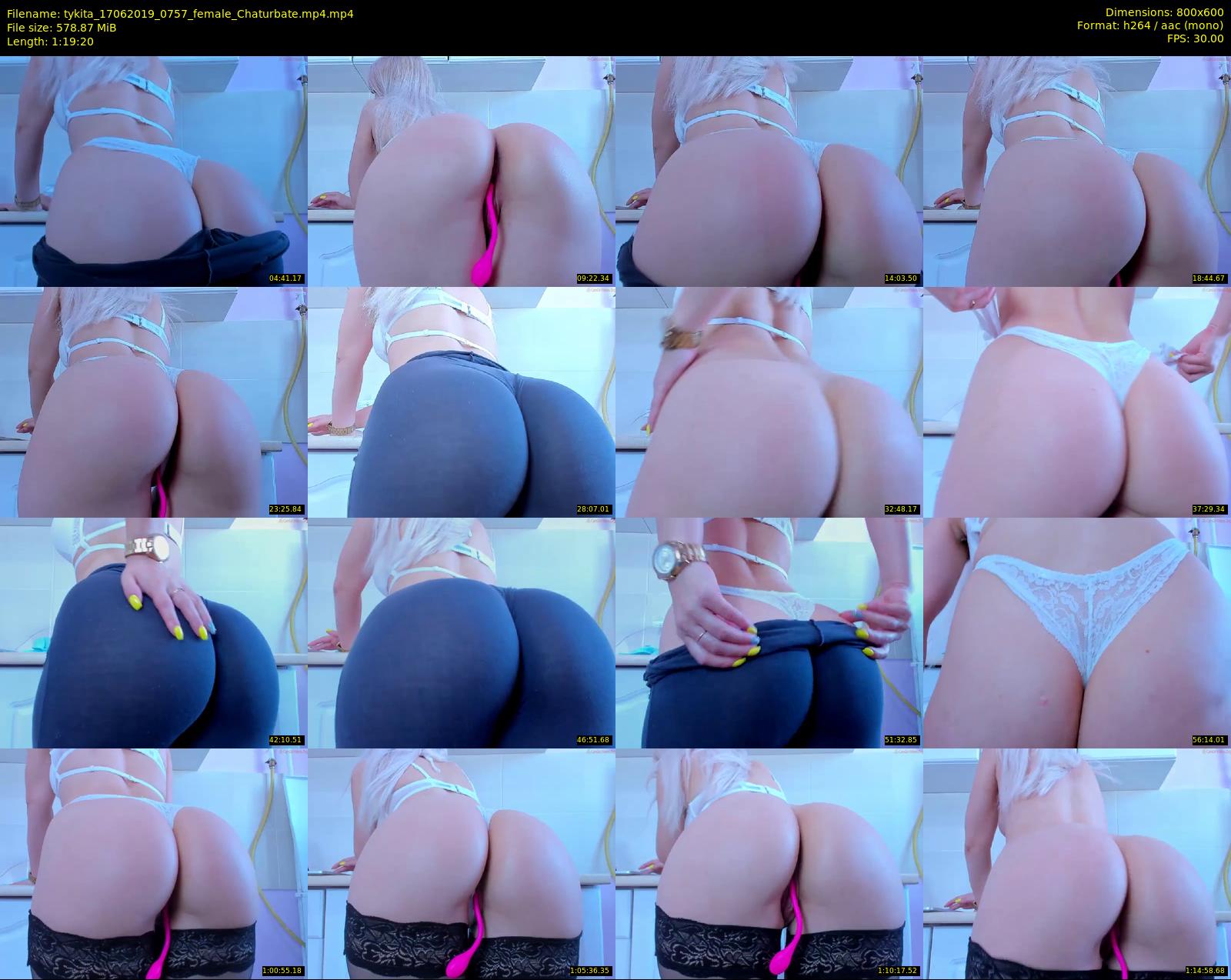 tykita — 80 minute Chaturbate female cam show recording, 480p, Jun 17, 2019