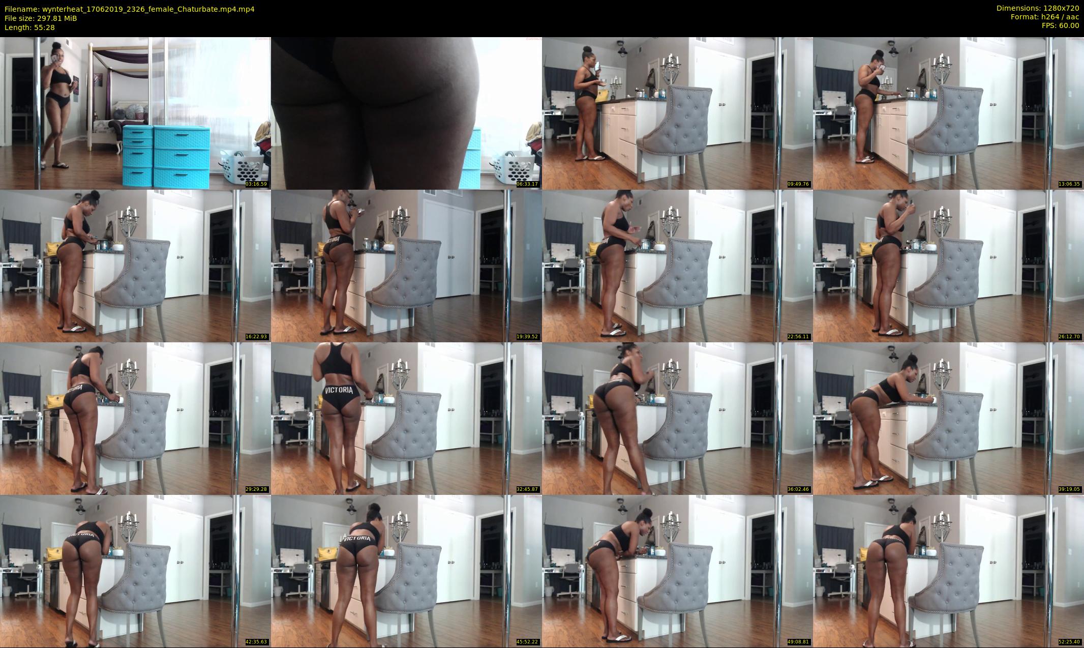 wynterheat — 56 minute Chaturbate female cam show recording, 720p, Jun 17, 2019