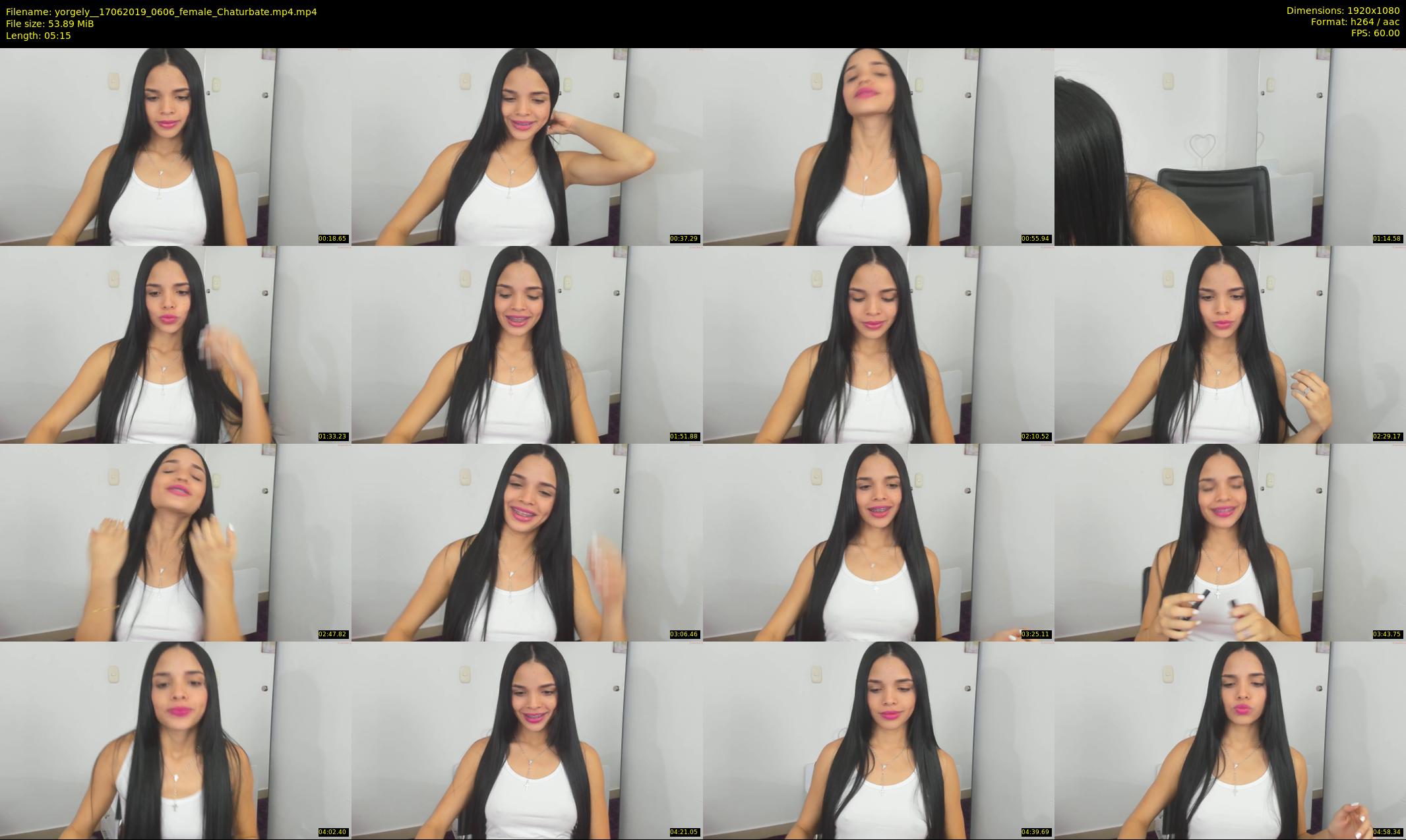 yorgely_ — 6 minute Chaturbate female cam show recording, 1080p, Jun 17, 2019
