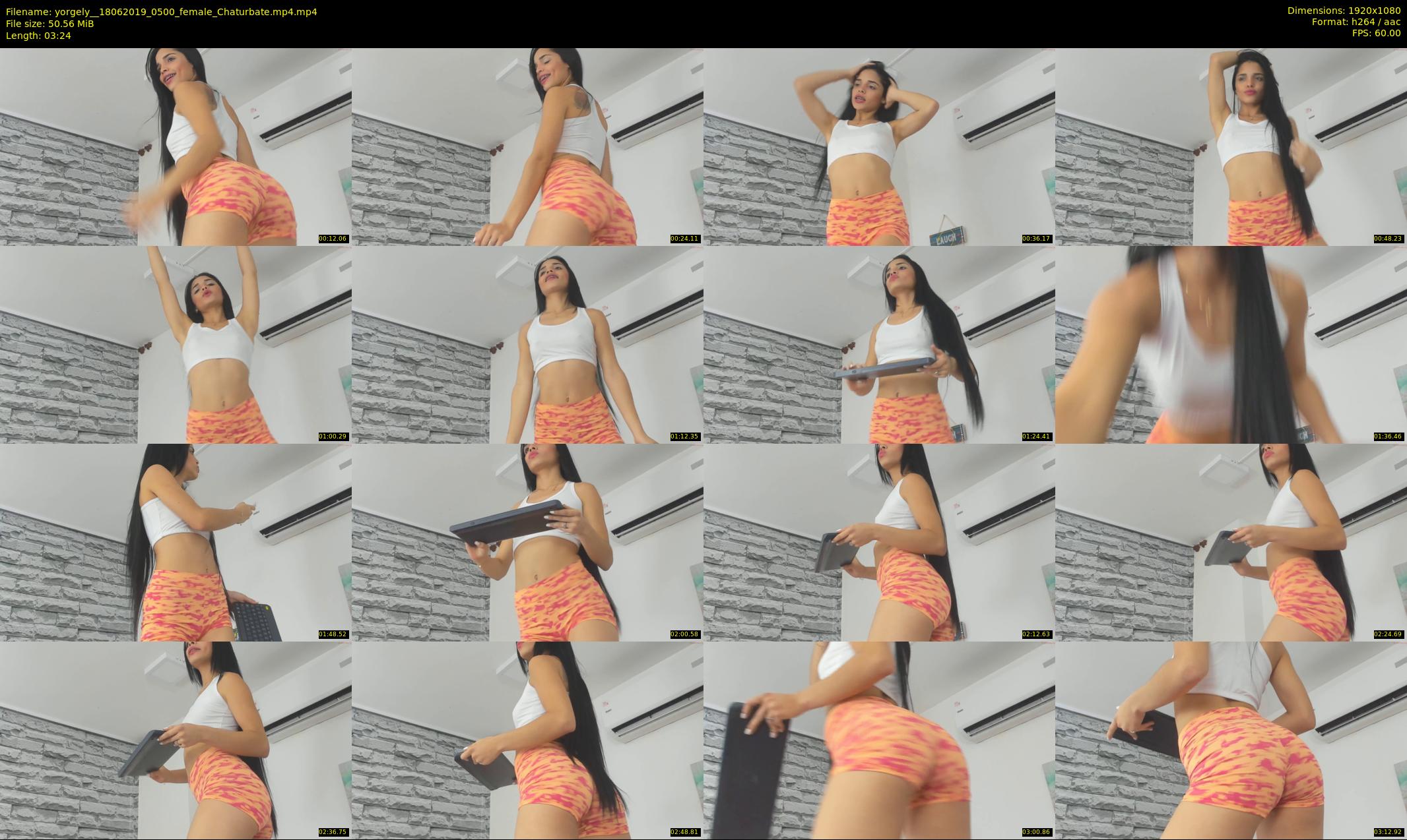 yorgely_ — 4 minute Chaturbate female cam show recording, 1080p, Jun 18, 2019