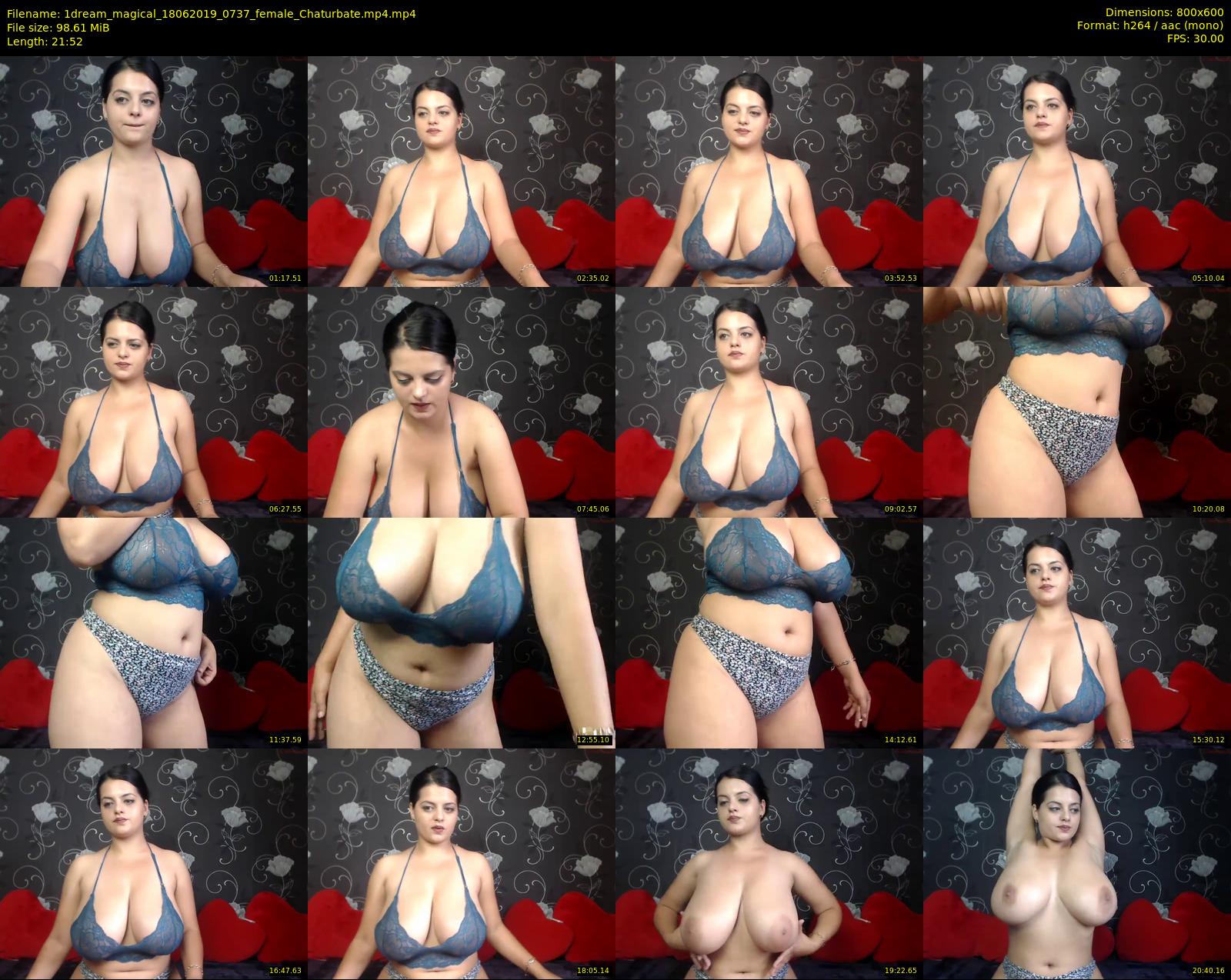 1dream_magical — 22 minute Chaturbate female cam show recording, 480p, Jun 18, 2019