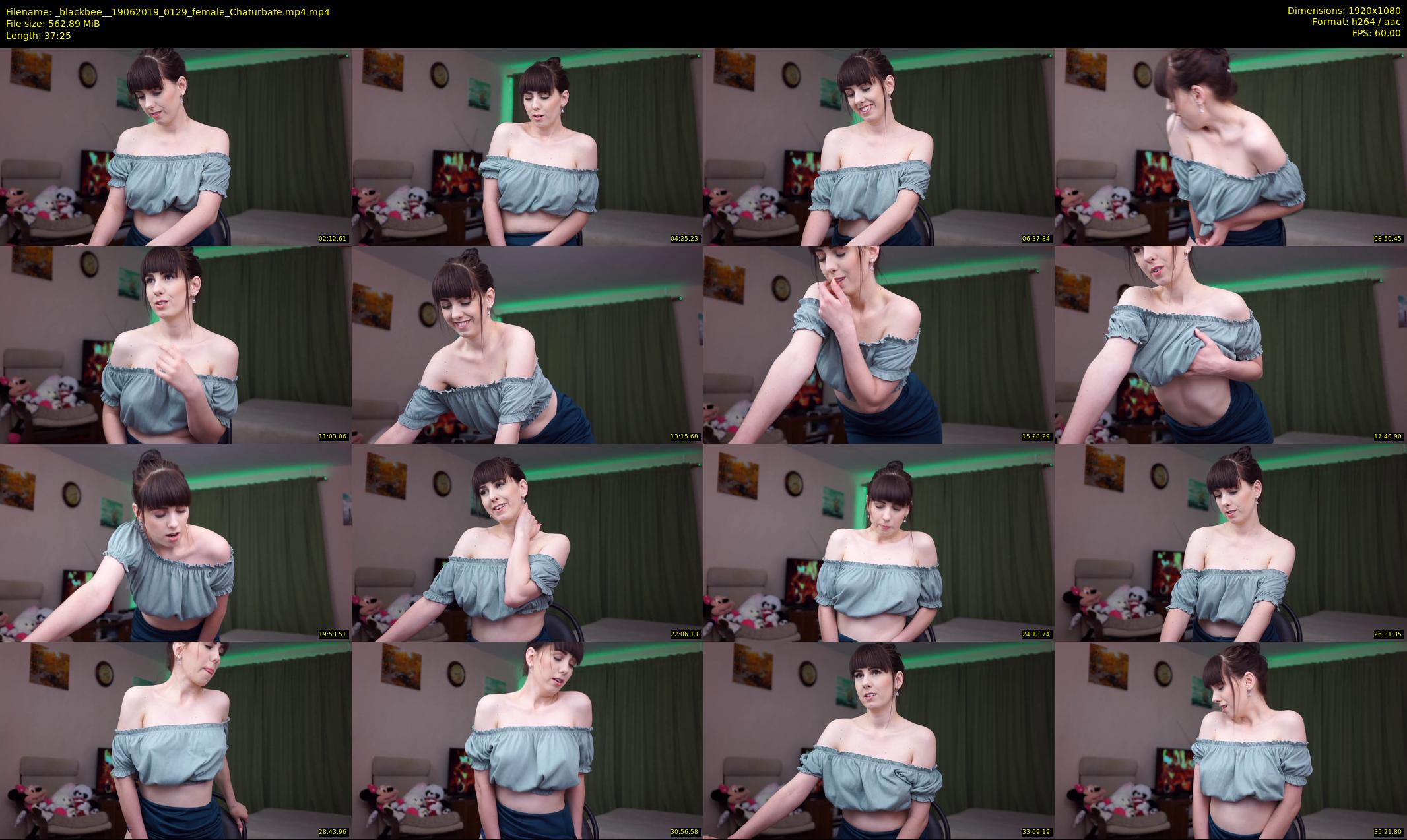 _blackbee_ — 38 minute Chaturbate female cam show recording, 1080p, Jun 19, 2019