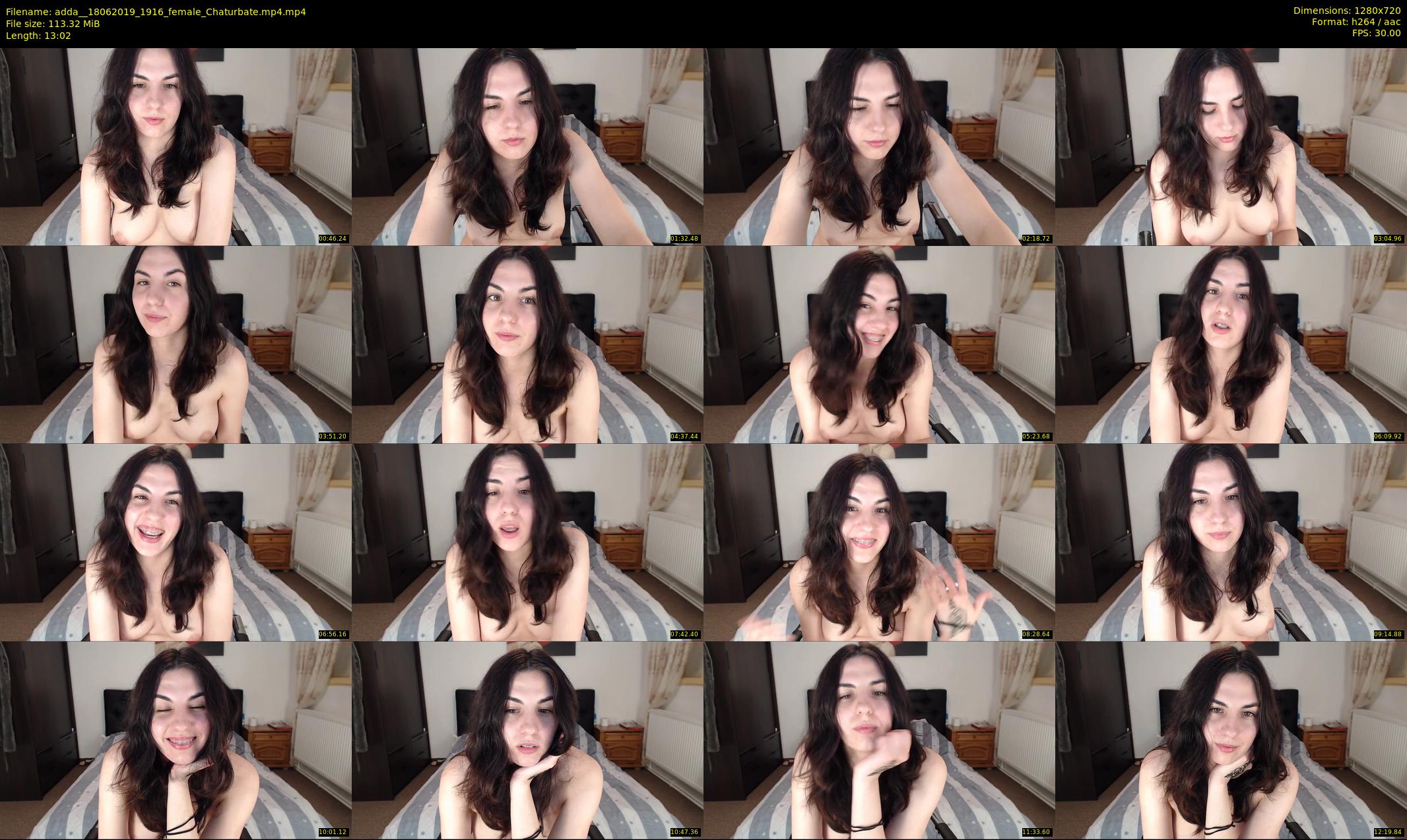 adda_ — 14 minute Chaturbate female cam show recording, 720p, Jun 18, 2019