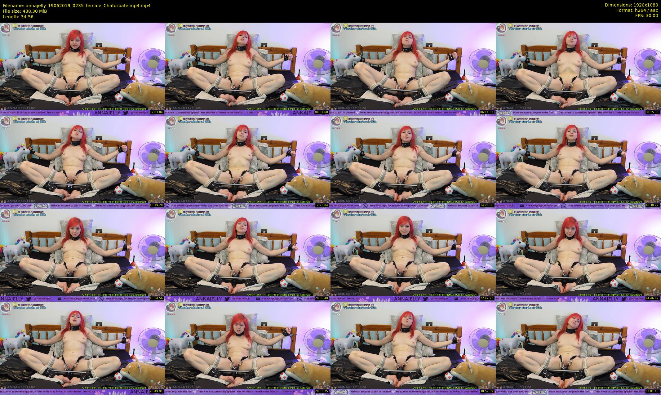 annajelly — 35 minute Chaturbate couple cam show recording, 1080p, Jun 19, 2019
