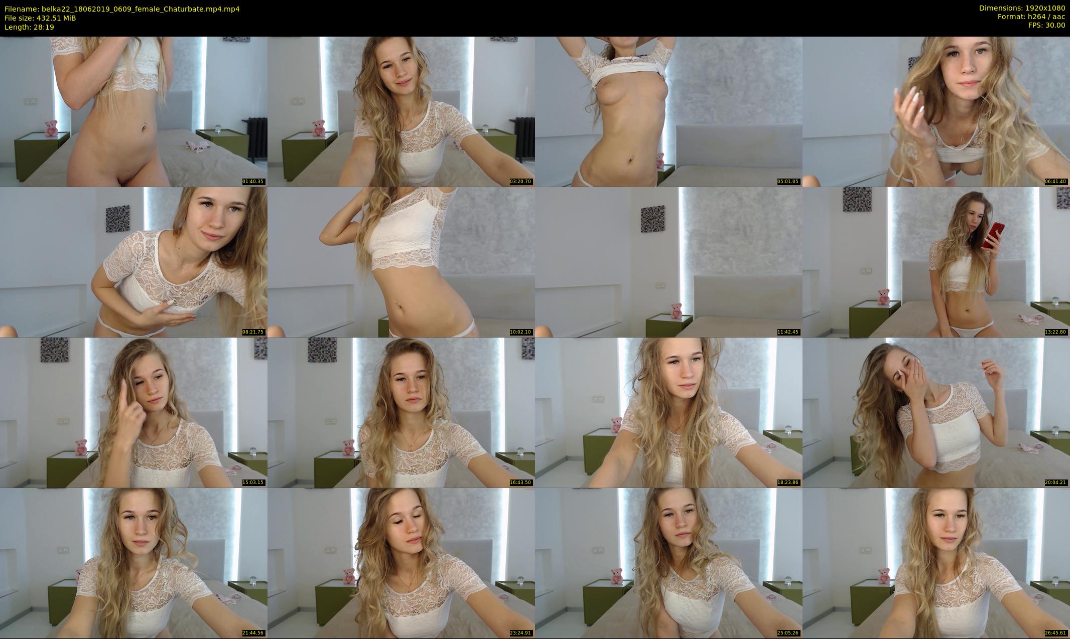 belka22 — 29 minute Chaturbate female cam show recording, 1080p, Jun 18, 2019