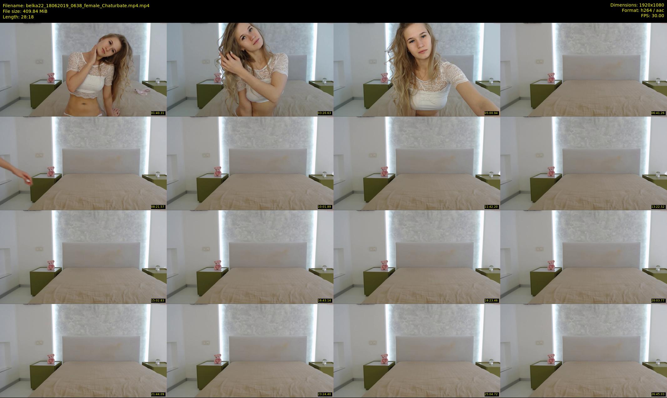 belka22 — 29 minute Chaturbate female cam show recording, 1080p, Jun 18, 2019