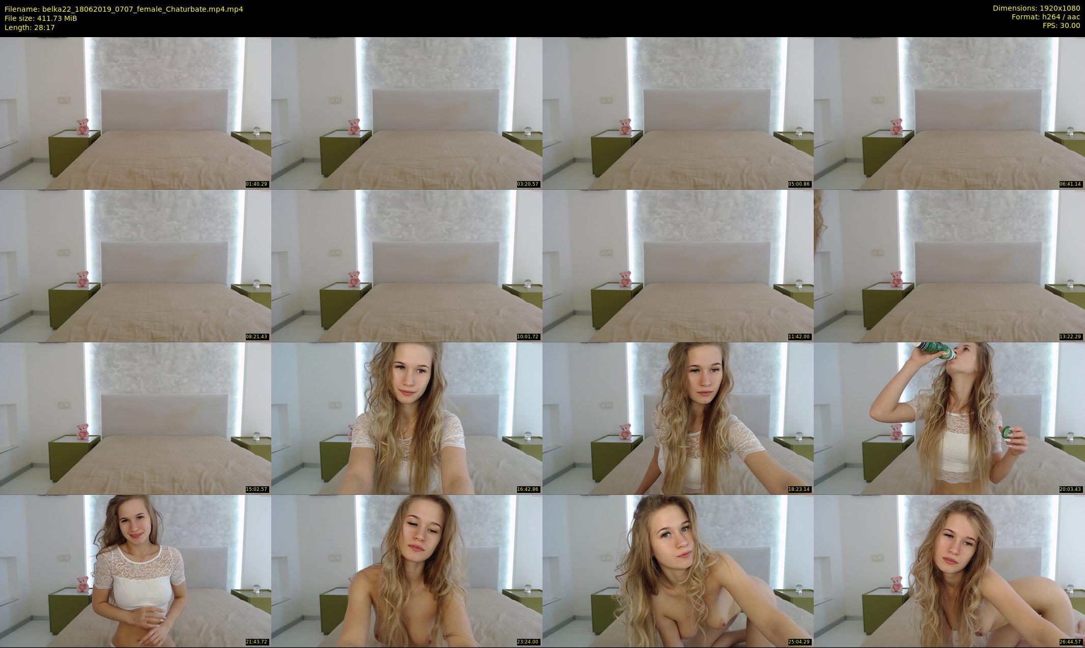 belka22 — 29 minute Chaturbate female cam show recording, 1080p, Jun 18, 2019