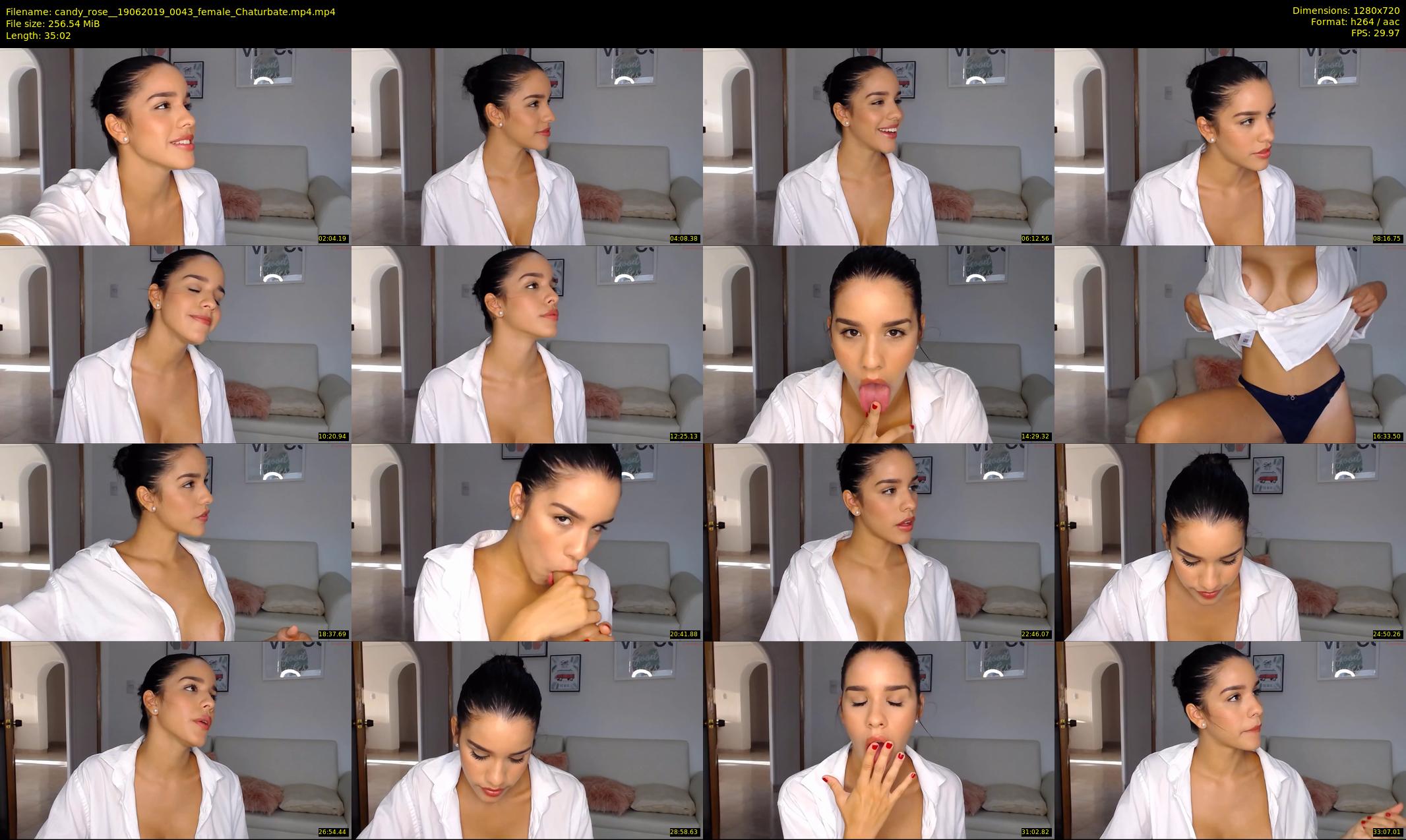 candy_rose_ — 36 minute Chaturbate female cam show recording, 720p, Jun 19, 2019