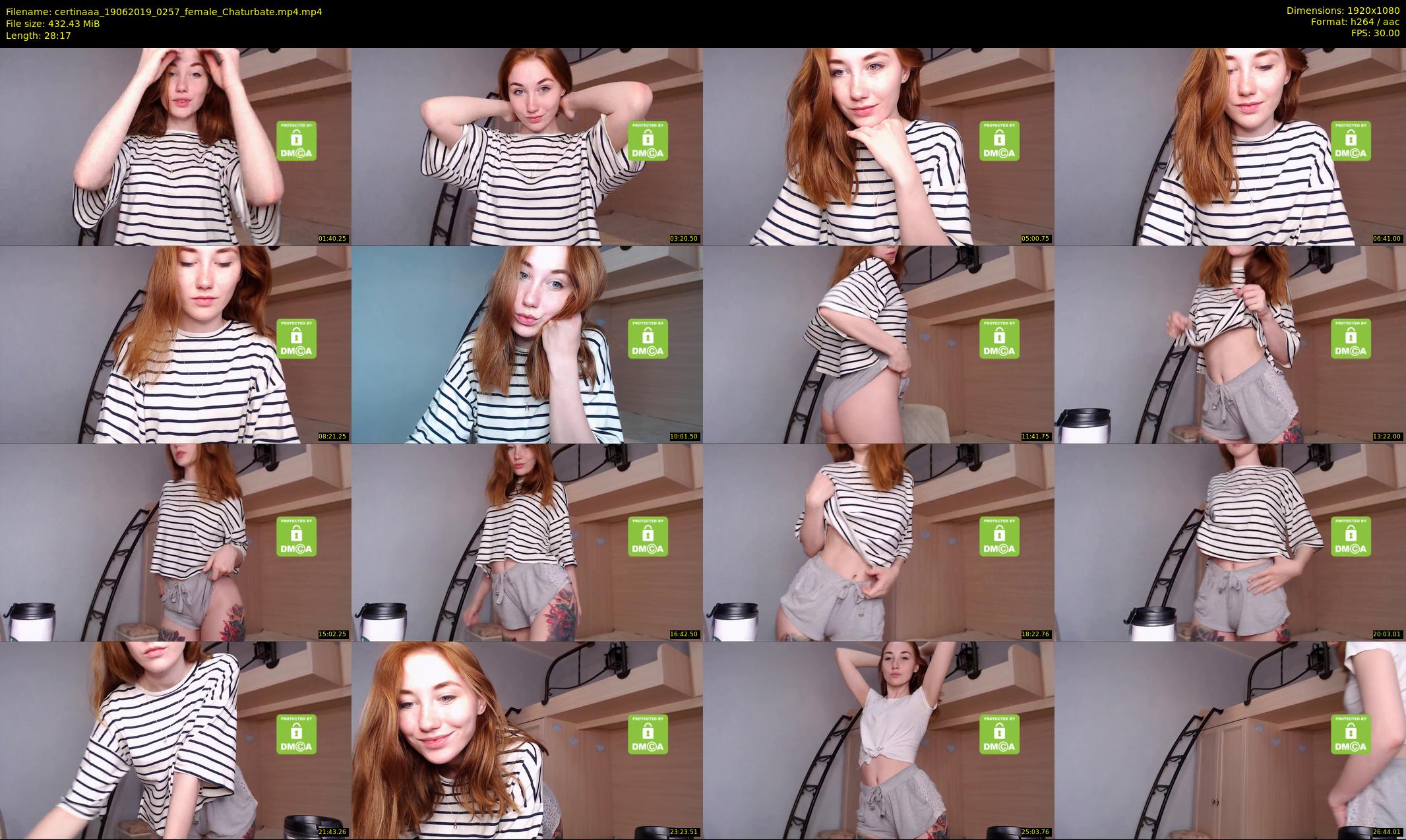 certinaaa — 29 minute Chaturbate female cam show recording, 1080p, Jun 19, 2019