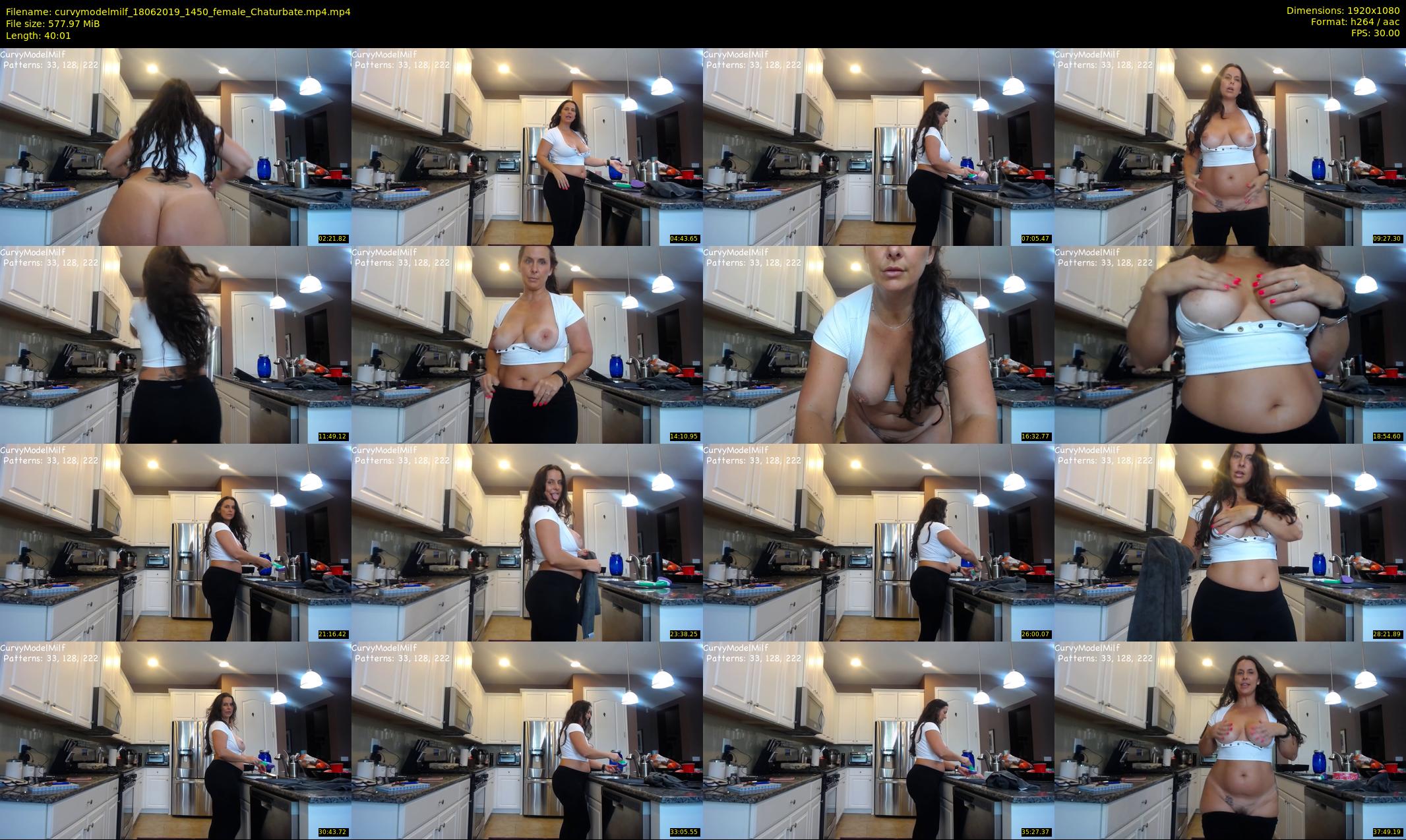 curvymodelmilf — 41 minute Chaturbate female cam show recording, 1080p, Jun 18, 2019