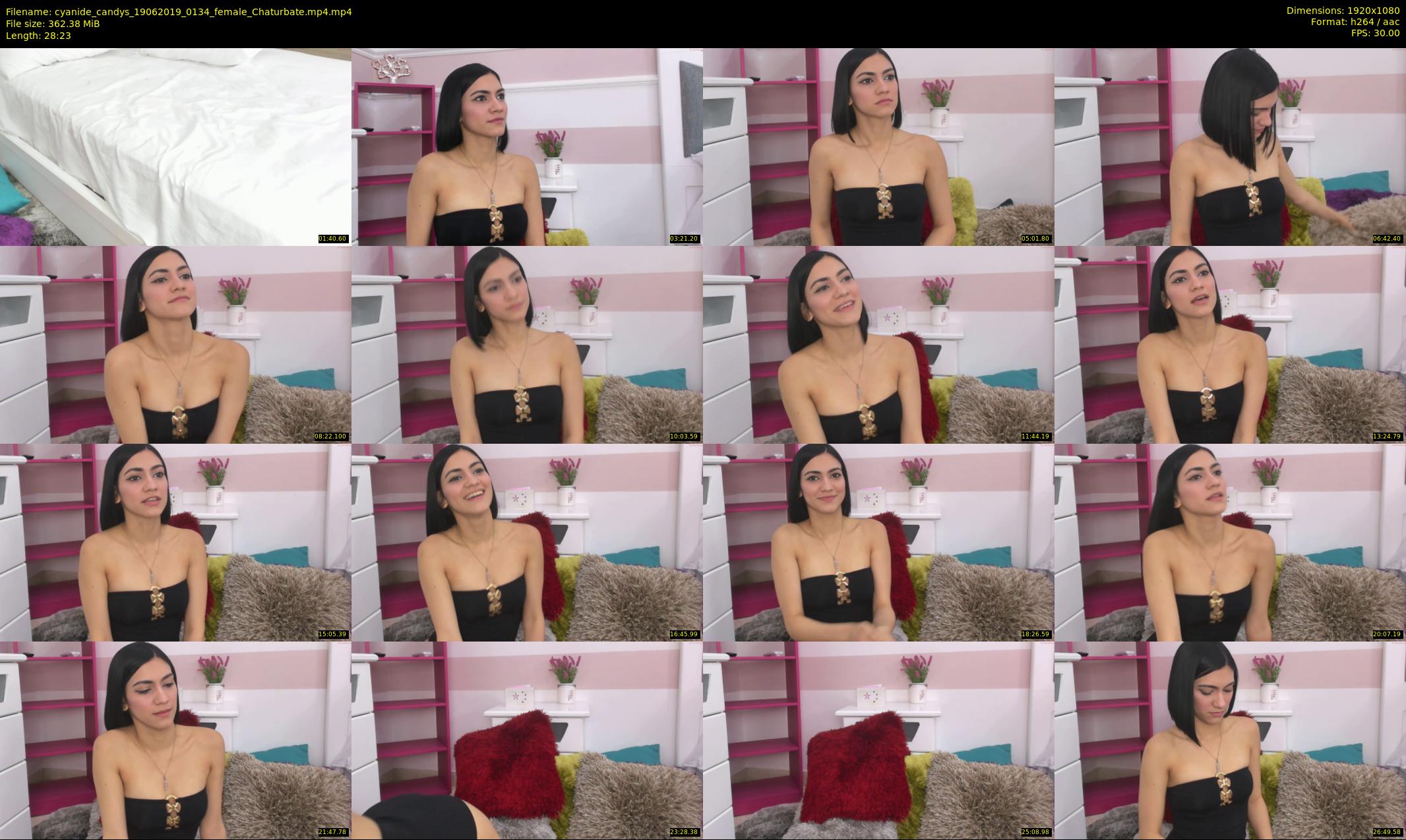 cyanide_candys — 29 minute Chaturbate female cam show recording, 1080p, Jun 19, 2019