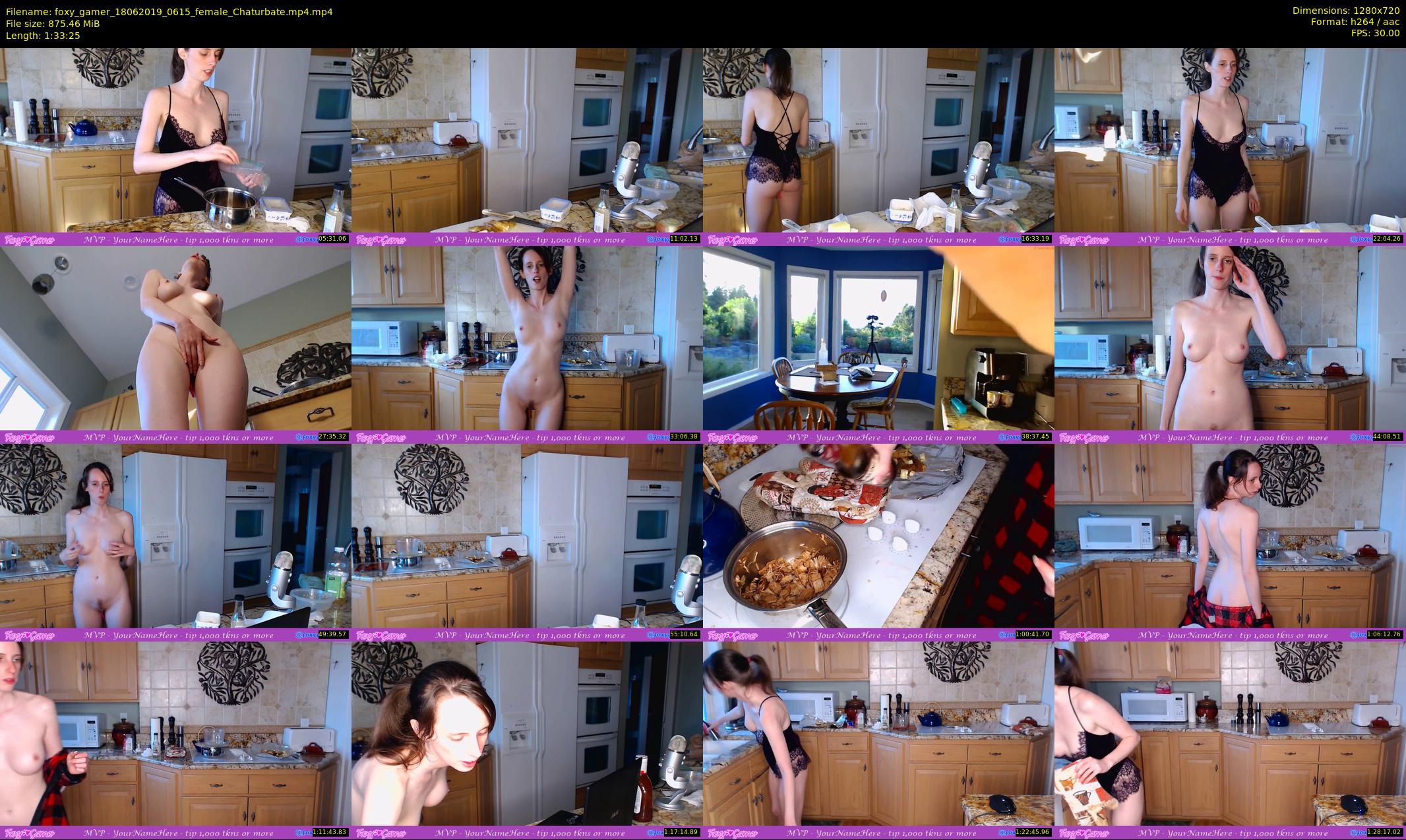 foxy_gamer — 94 minute Chaturbate female cam show recording, 720p, Jun 18, 2019
