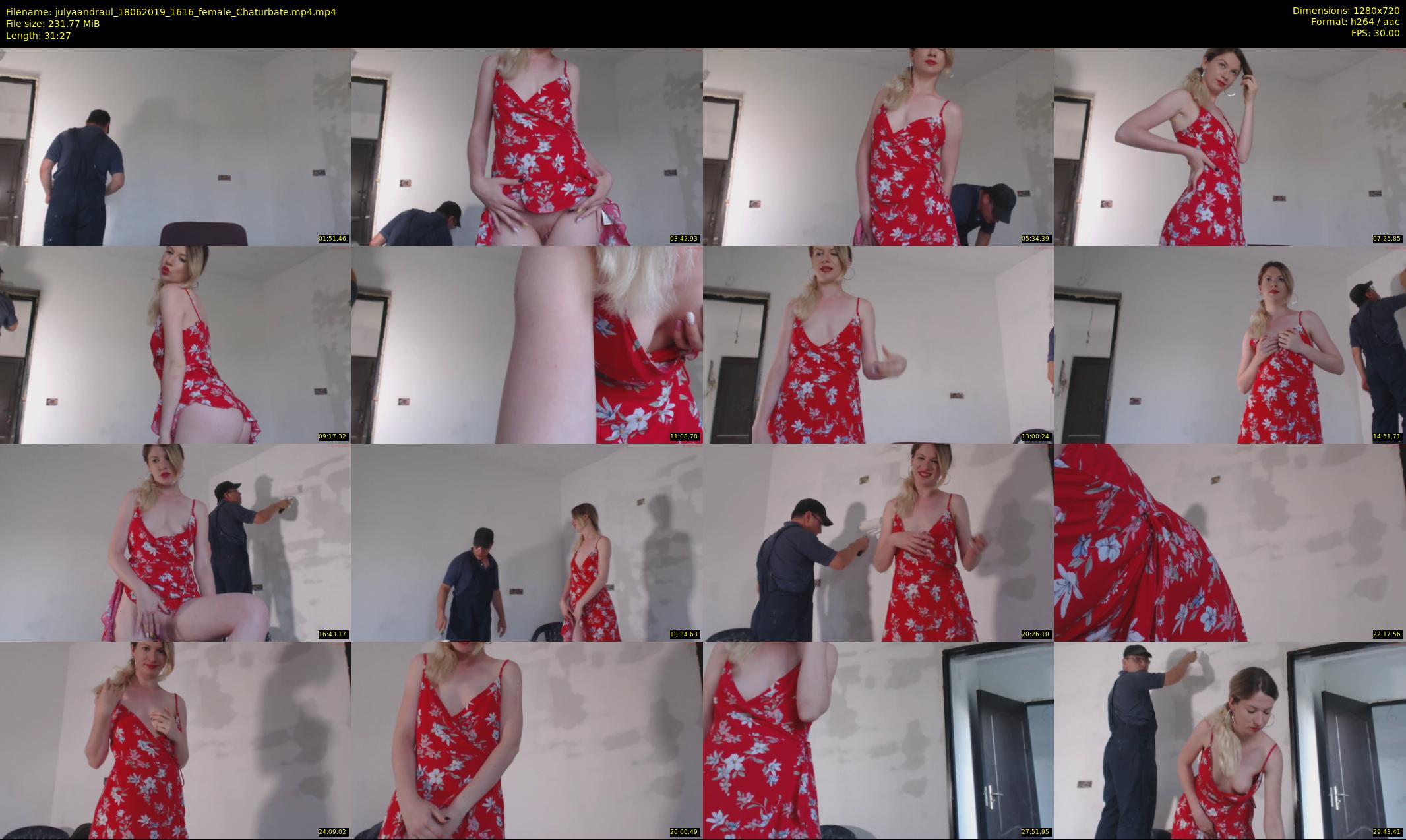 julyaandraul — 32 minute Chaturbate couple cam show recording, 720p, Jun 18, 2019