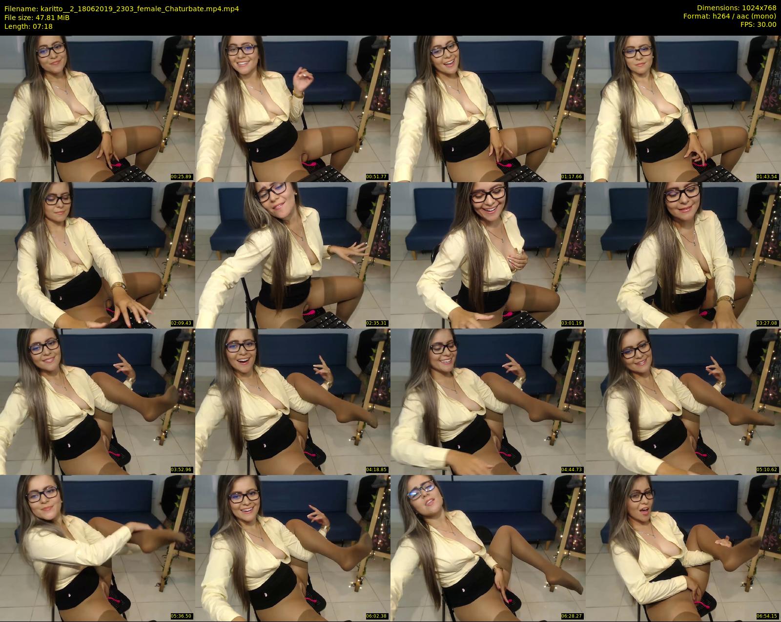 karitto__2 — 8 minute Chaturbate female cam show recording, 720p, Jun 18, 2019