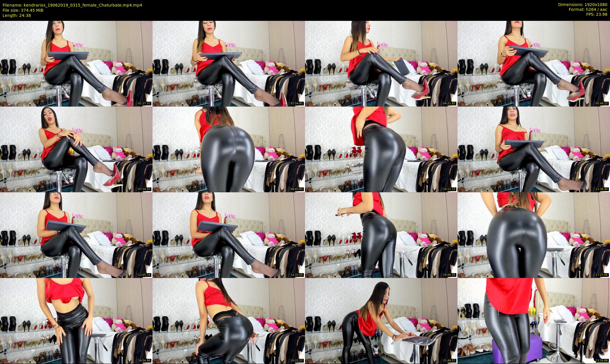 kendrarios — 25 minute Chaturbate female cam show recording, 1080p, Jun 19, 2019