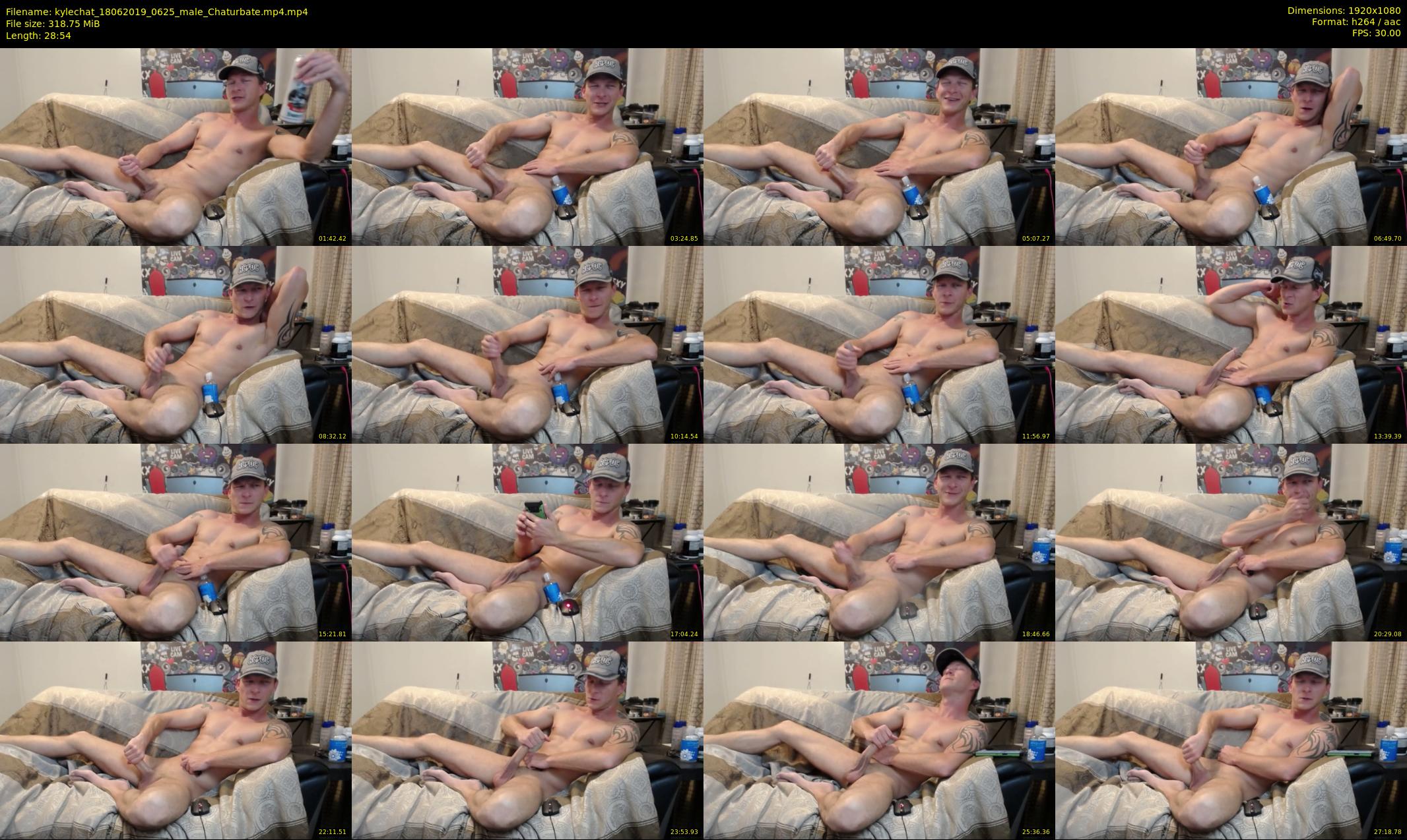 kylechat — 29 minute Chaturbate male cam show recording, 1080p, Jun 18, 2019
