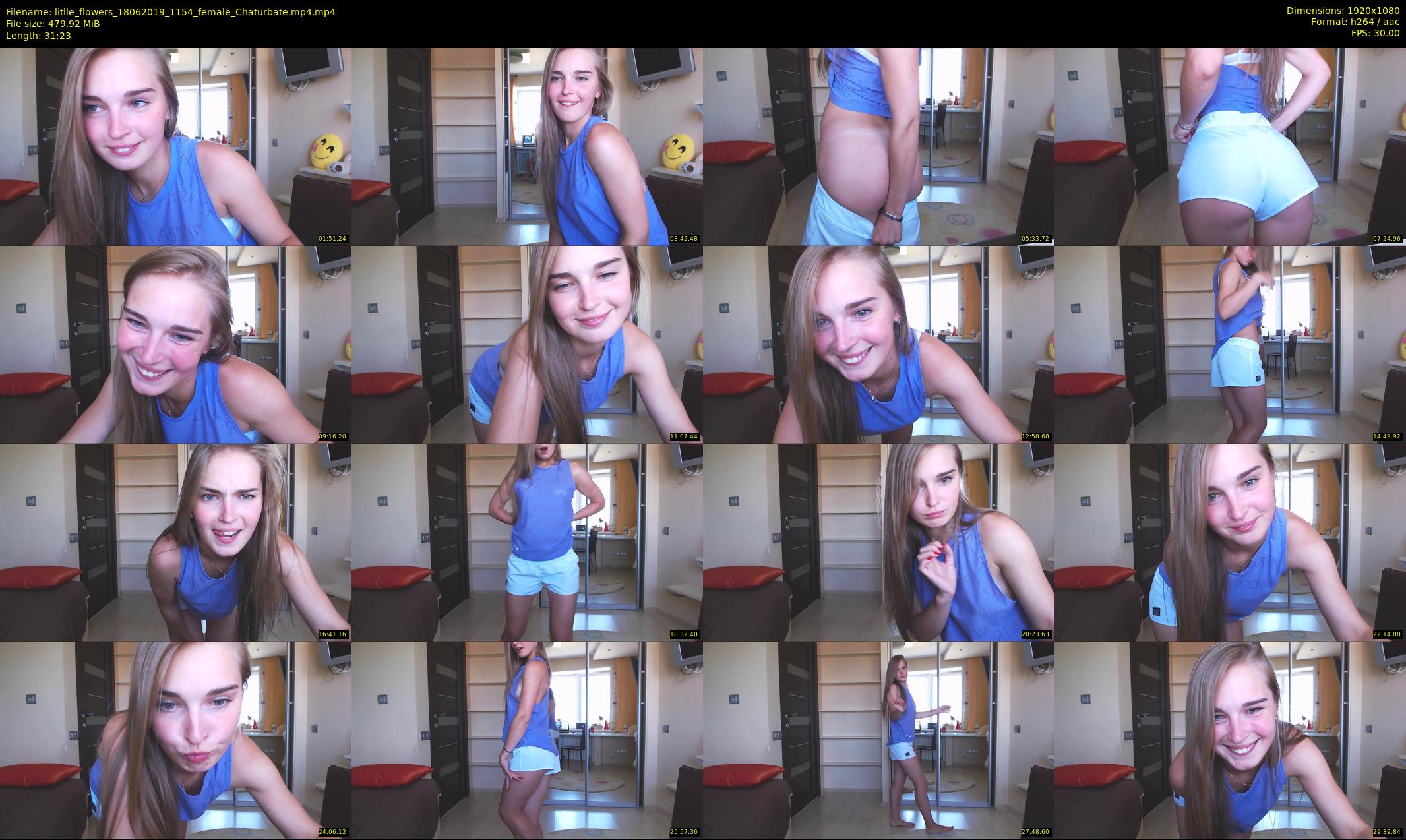 litlle_flowers — 32 minute Chaturbate female cam show recording, 1080p, Jun 18, 2019