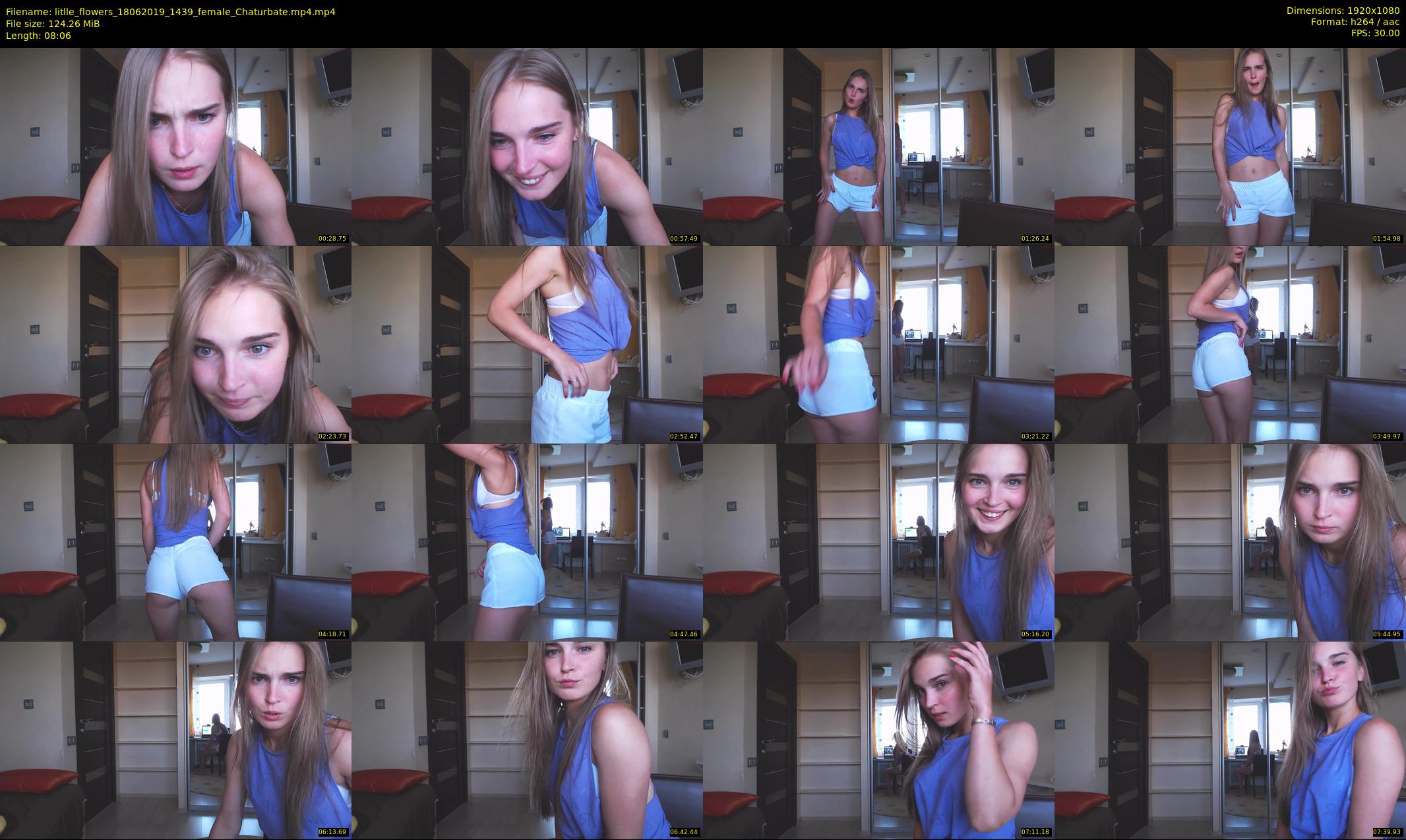litlle_flowers — 9 minute Chaturbate female cam show recording, 1080p, Jun 18, 2019