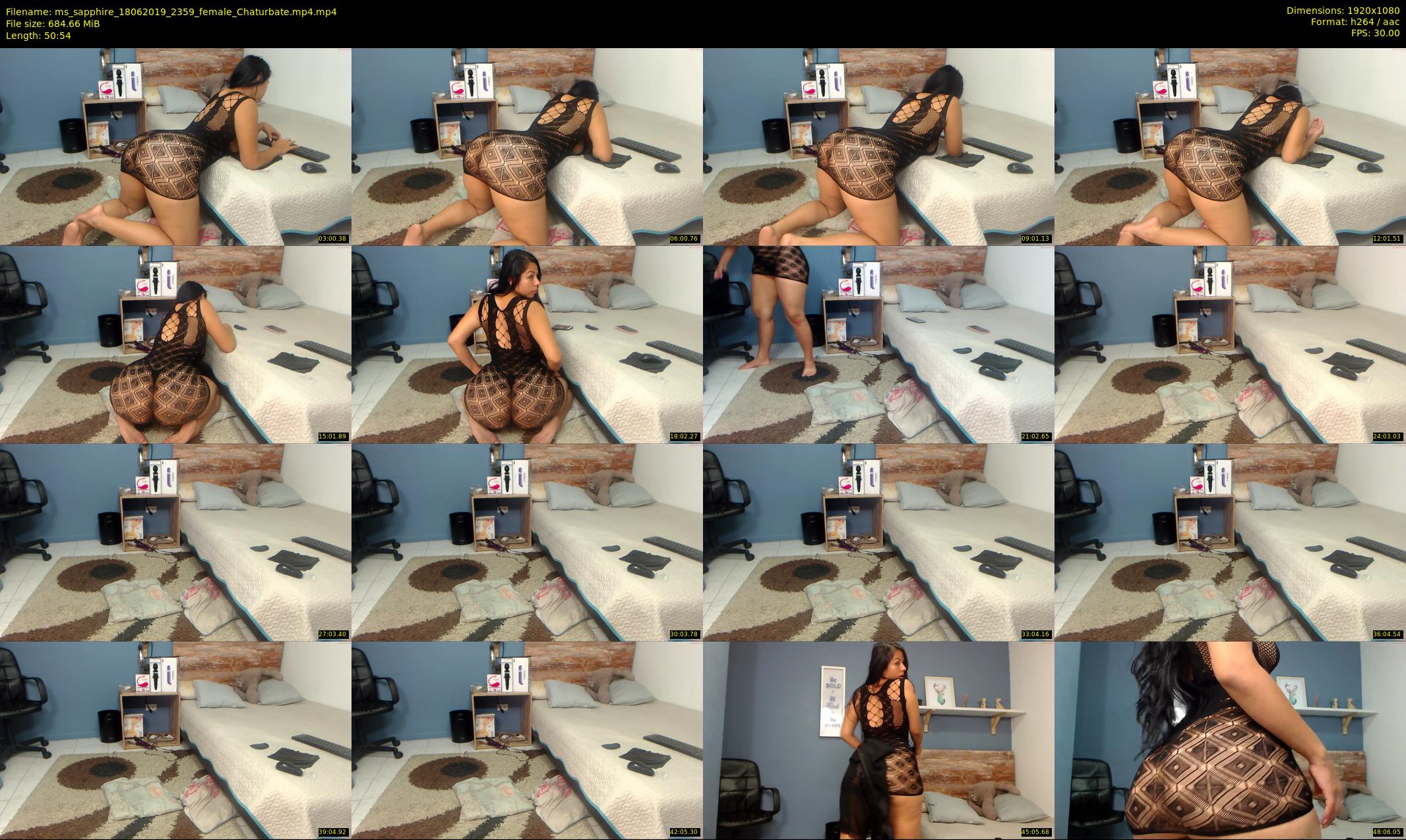 ms_sapphire — 51 minute Chaturbate female cam show recording, 1080p, Jun 18, 2019