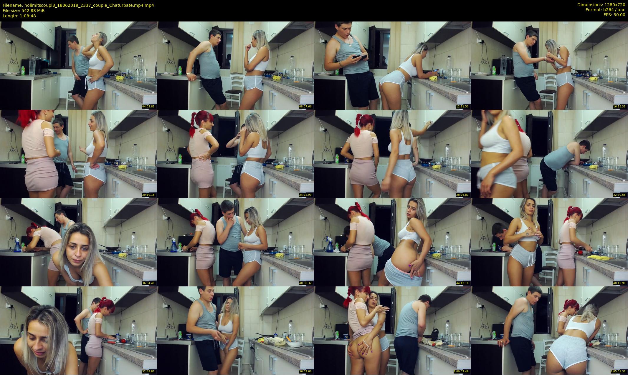 nolimitscoupl3 — 69 minute Chaturbate couple cam show recording, 720p, Jun 18, 2019