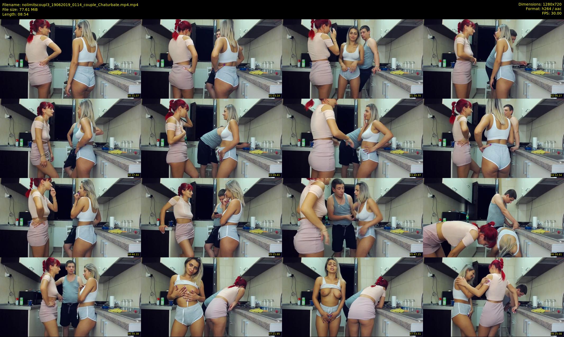 nolimitscoupl3 — 9 minute Chaturbate couple cam show recording, 720p, Jun 19, 2019