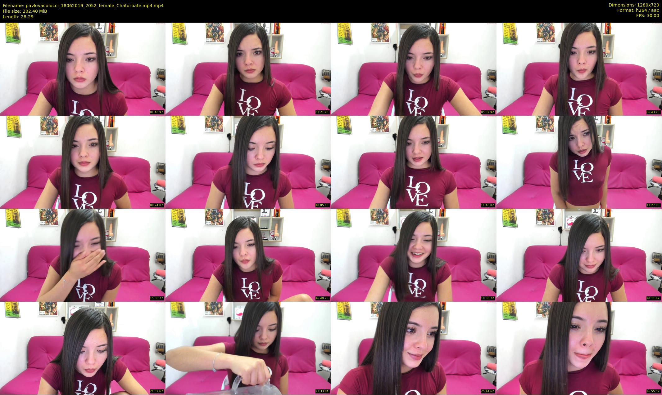 pavlovacolucci — 29 minute Chaturbate female cam show recording, 720p, Jun 18, 2019