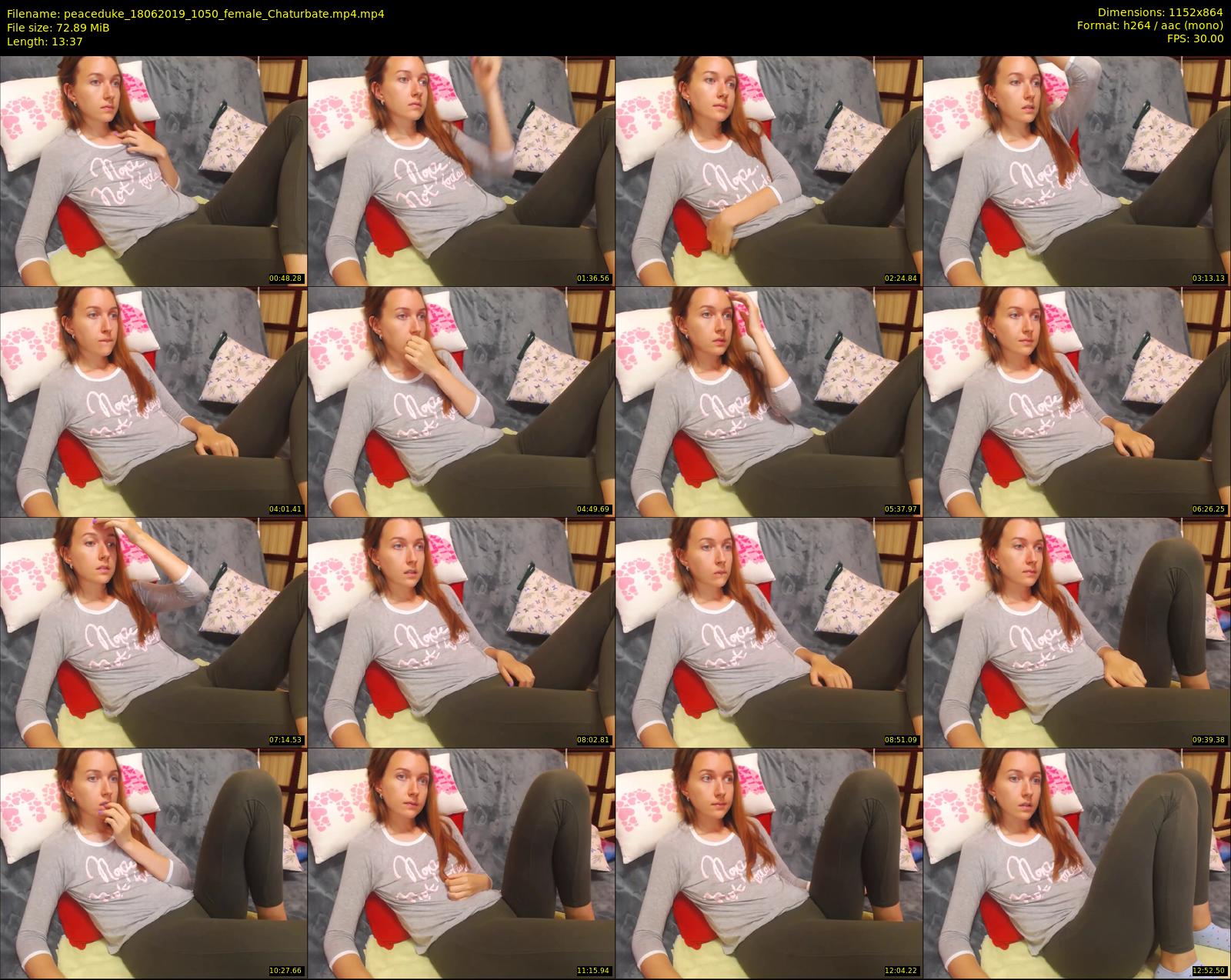 peaceduke — 14 minute Chaturbate female cam show recording, 720p, Jun 18, 2019