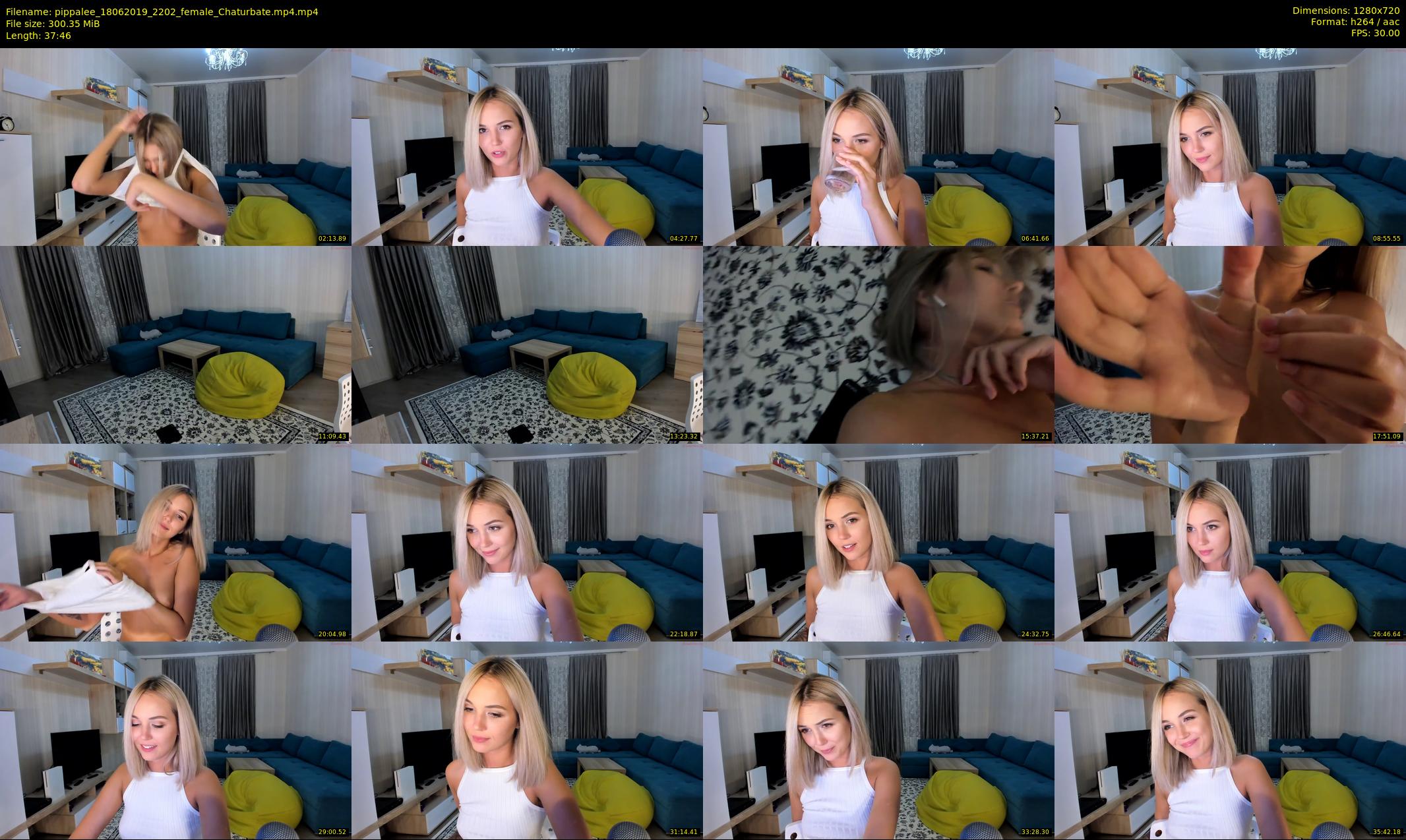 pippalee — 38 minute Chaturbate female cam show recording, 720p, Jun 18, 2019