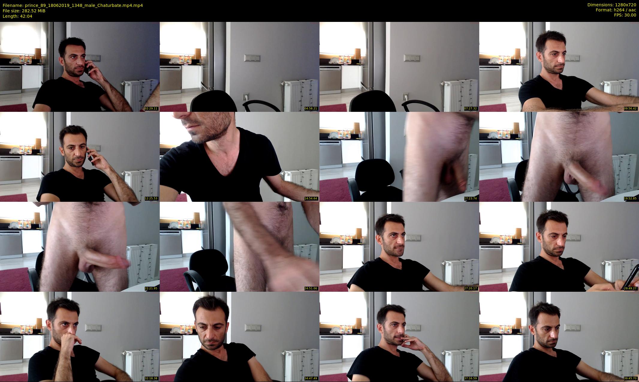 prince_89 — 43 minute Chaturbate male cam show recording, 720p, Jun 18, 2019