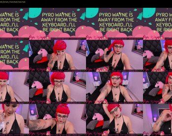 pyrowayne — 57 minute Chaturbate female cam show recording, 720p, Jun 19, 2019