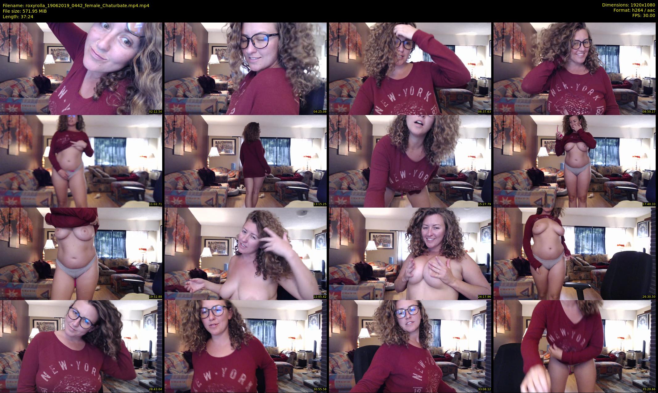 roxyrolla — 38 minute Chaturbate female cam show recording, 1080p, Jun 19, 2019