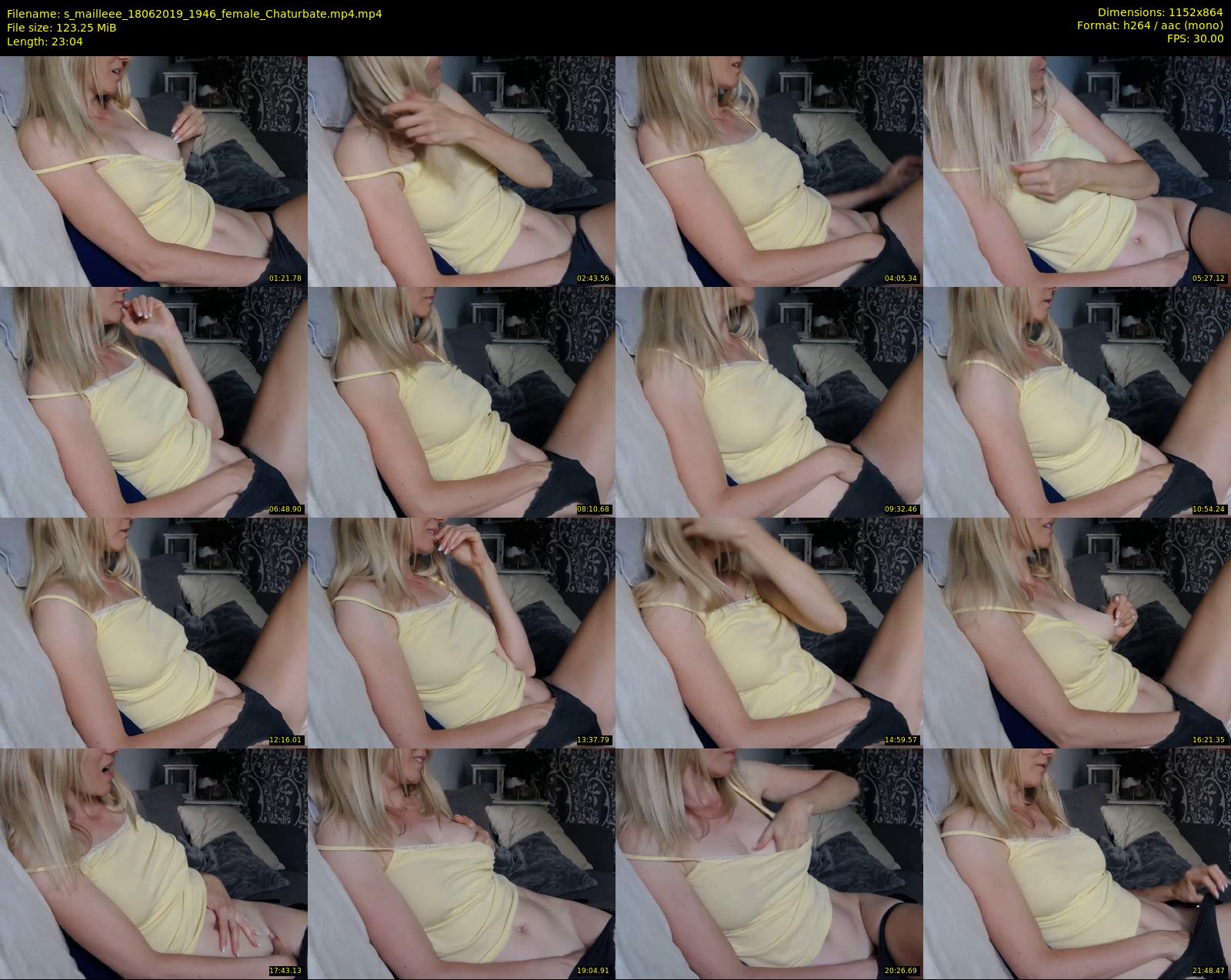 s_mailleee — 24 minute Chaturbate female cam show recording, 720p, Jun 18, 2019