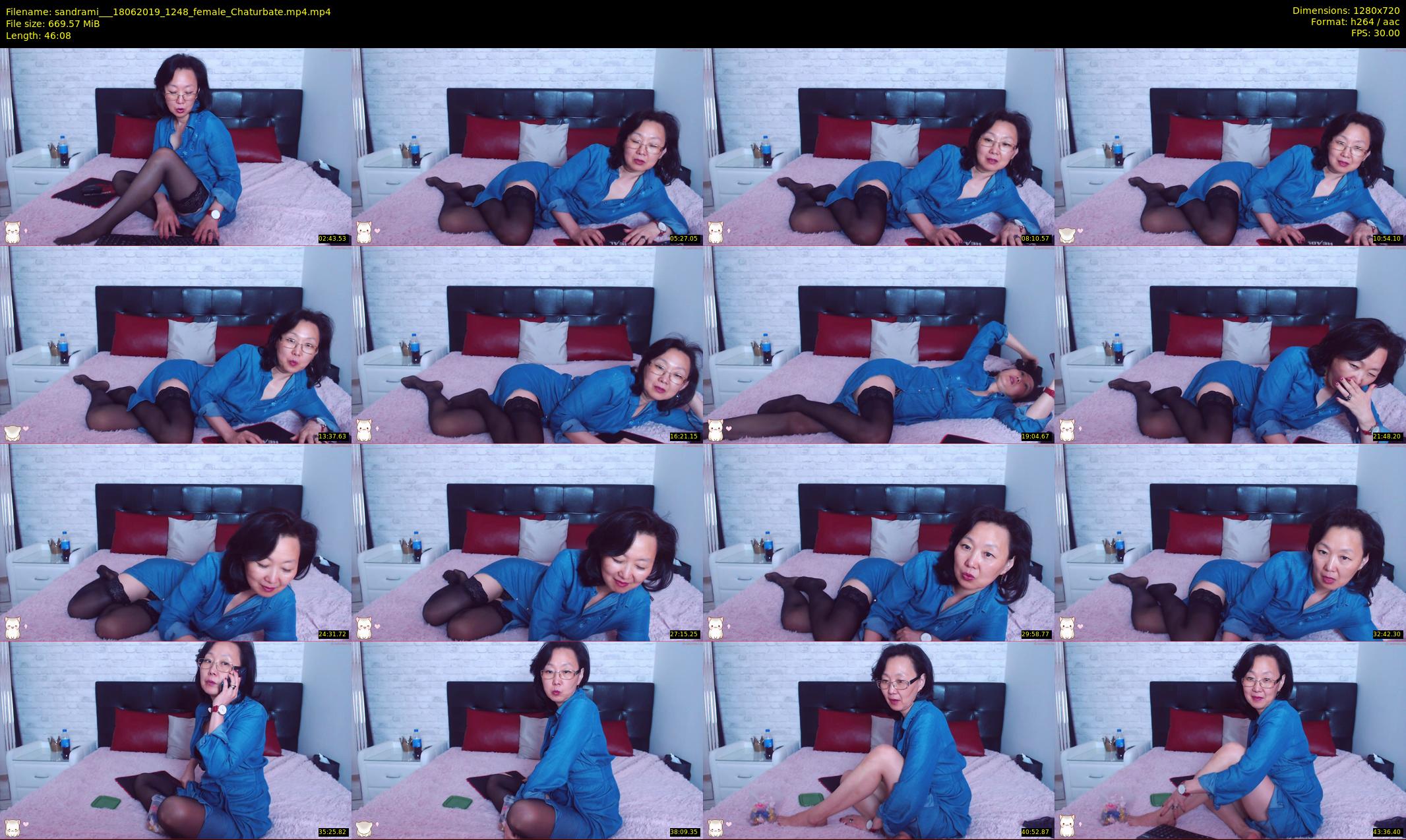sandrami__ — 47 minute Chaturbate female cam show recording, 720p, Jun 18, 2019