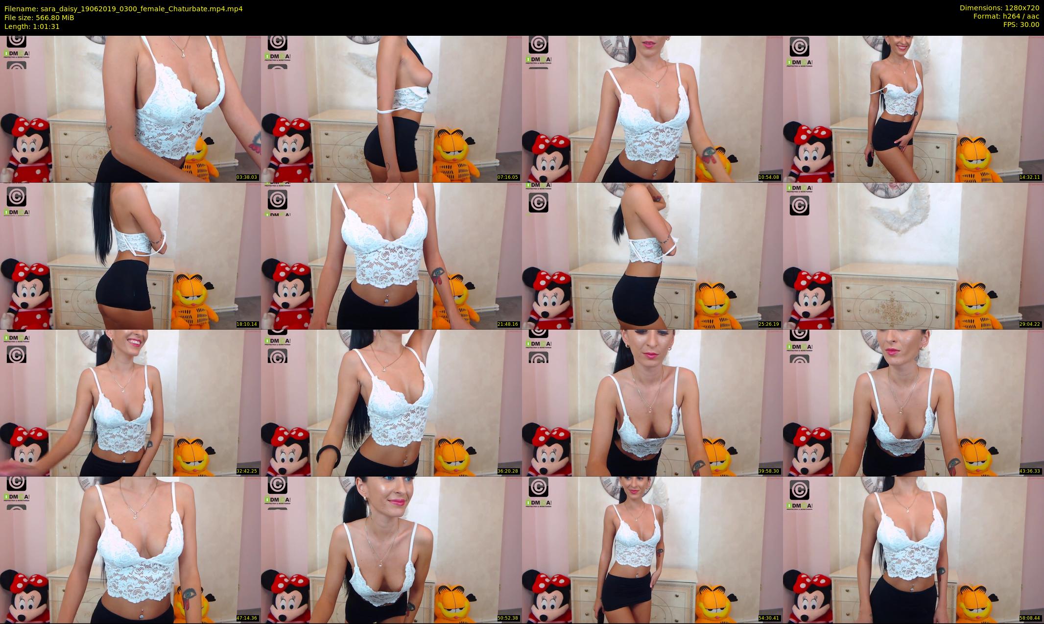sara_daisy — 62 minute Chaturbate female cam show recording, 720p, Jun 19, 2019