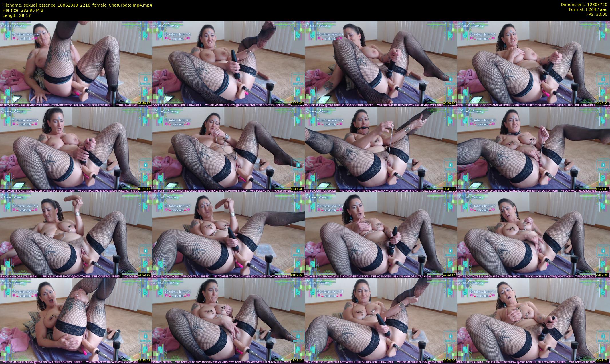 sexual_essence — 29 minute Chaturbate female cam show recording, 720p, Jun 18, 2019