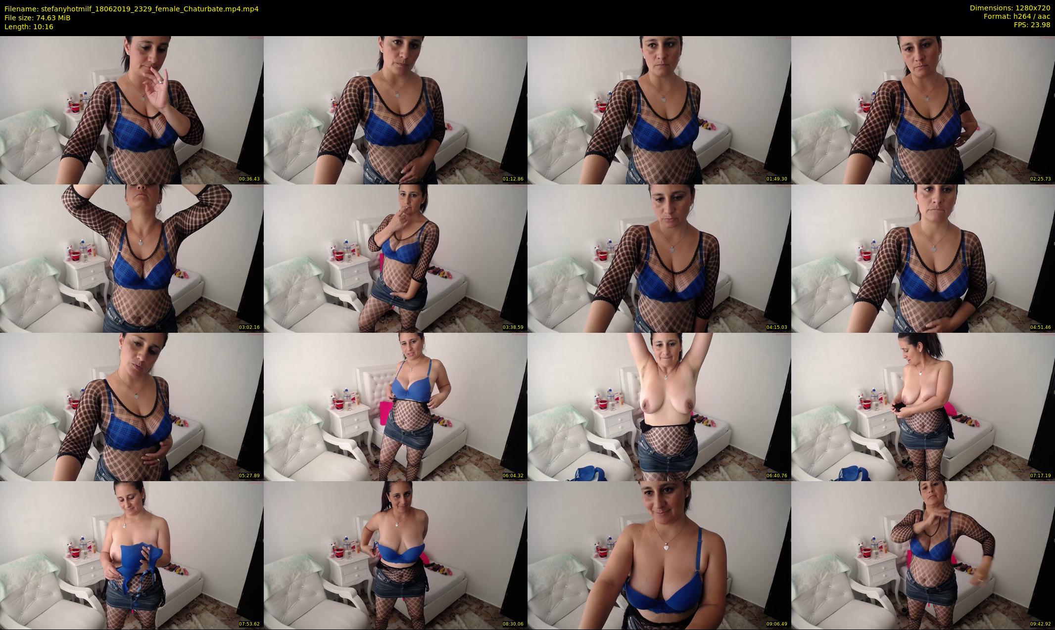 stefanyhotmilf — 11 minute Chaturbate female cam show recording, 720p, Jun 18, 2019