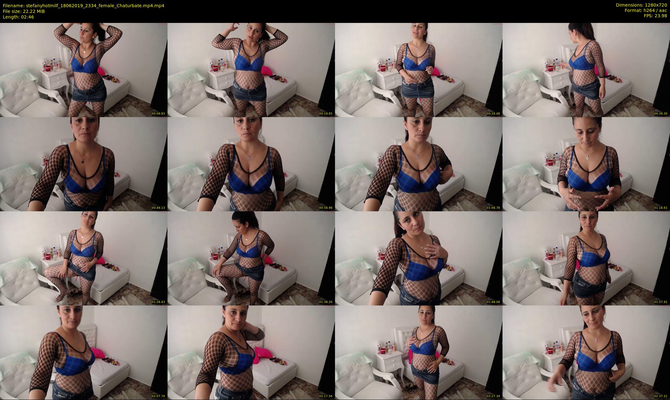 stefanyhotmilf — 3 minute Chaturbate female cam show recording, 720p, Jun 18, 2019