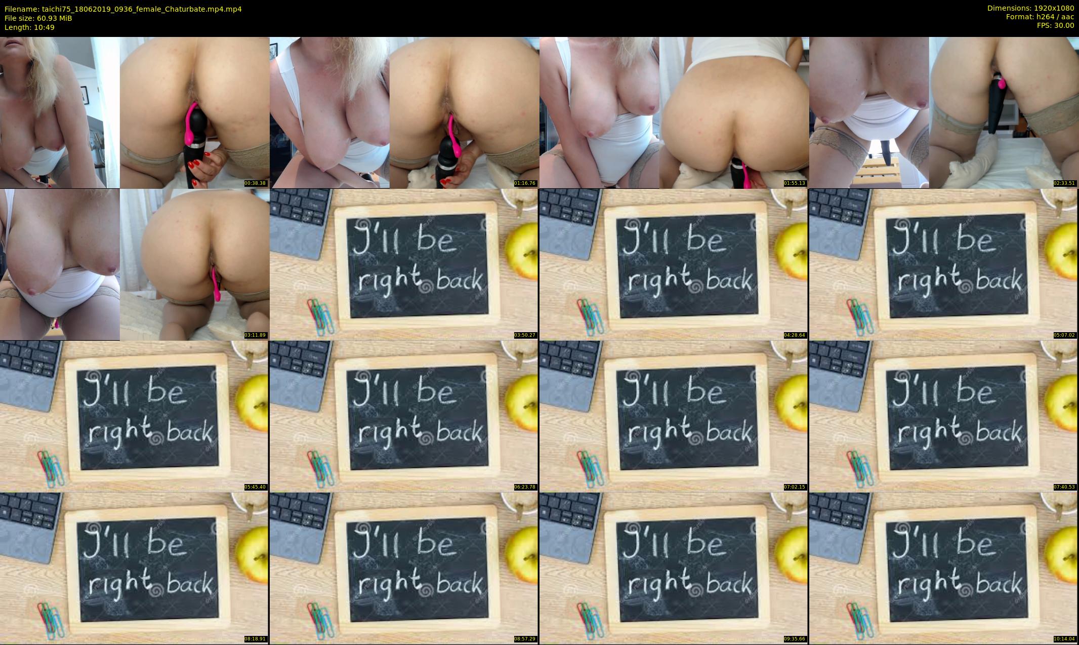 taichi75 — 11 minute Chaturbate female cam show recording, 1080p, Jun 18, 2019