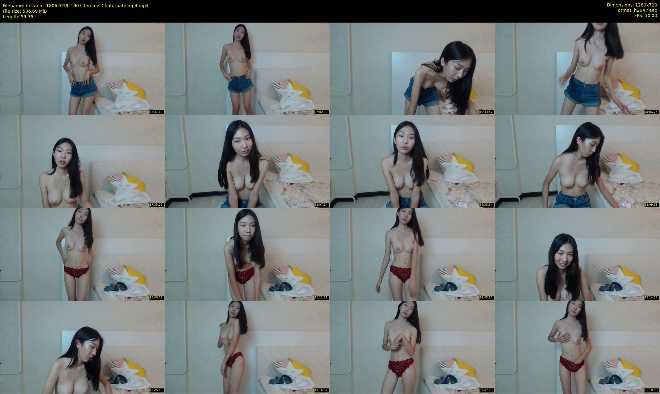 tristanat — 60 minute Chaturbate female cam show recording, 720p, Jun 18, 2019