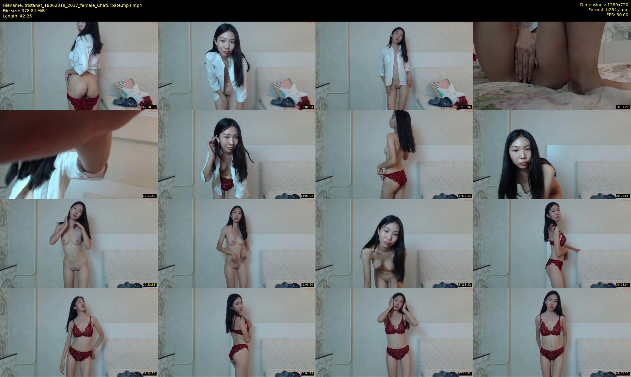 tristanat — 43 minute Chaturbate female cam show recording, 720p, Jun 18, 2019
