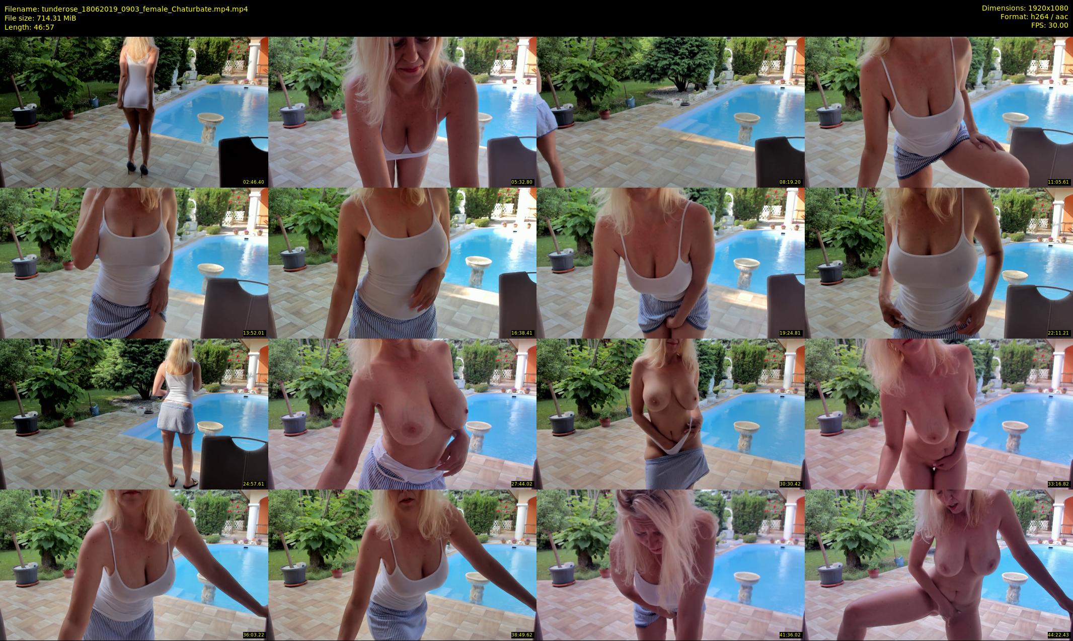 tunderose — 47 minute Chaturbate female cam show recording, 1080p, Jun 18, 2019
